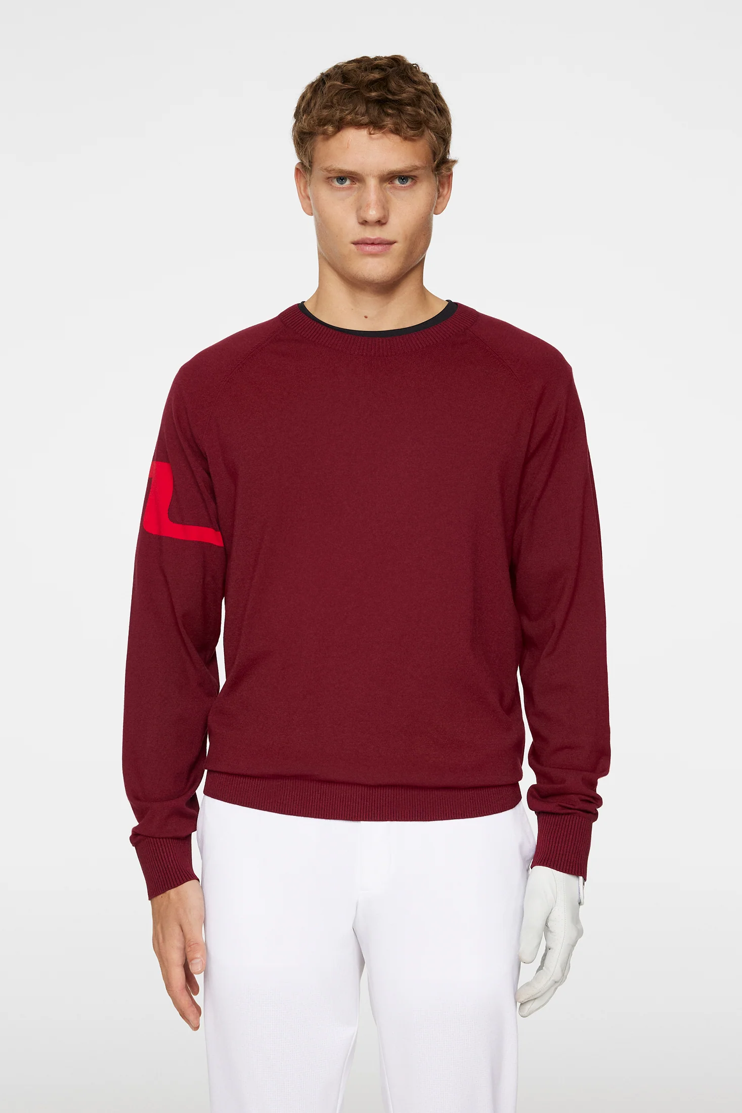 Gusten Knitted Sweater / Cabernet - Image 2