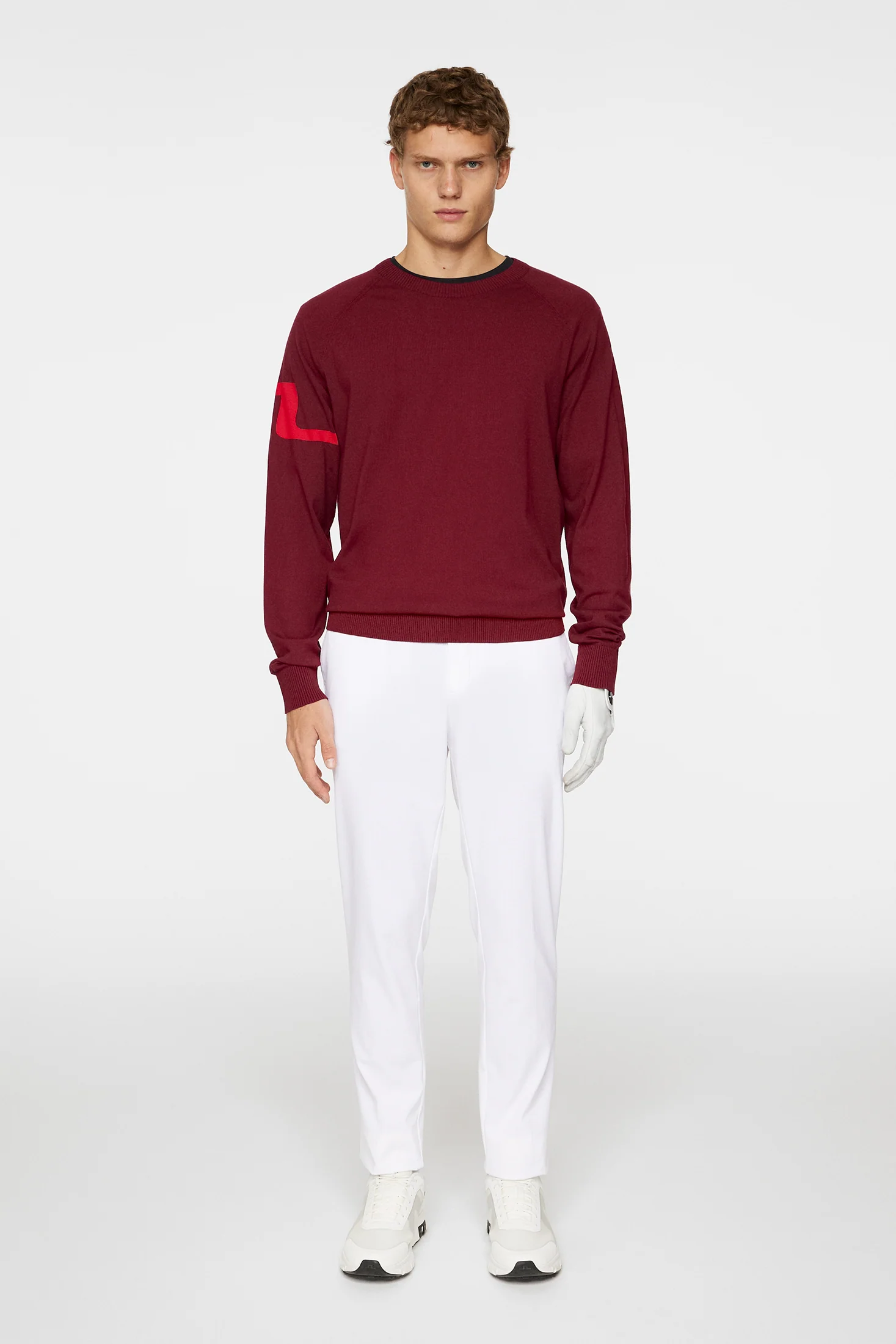 Gusten Knitted Sweater / Cabernet - Image 4