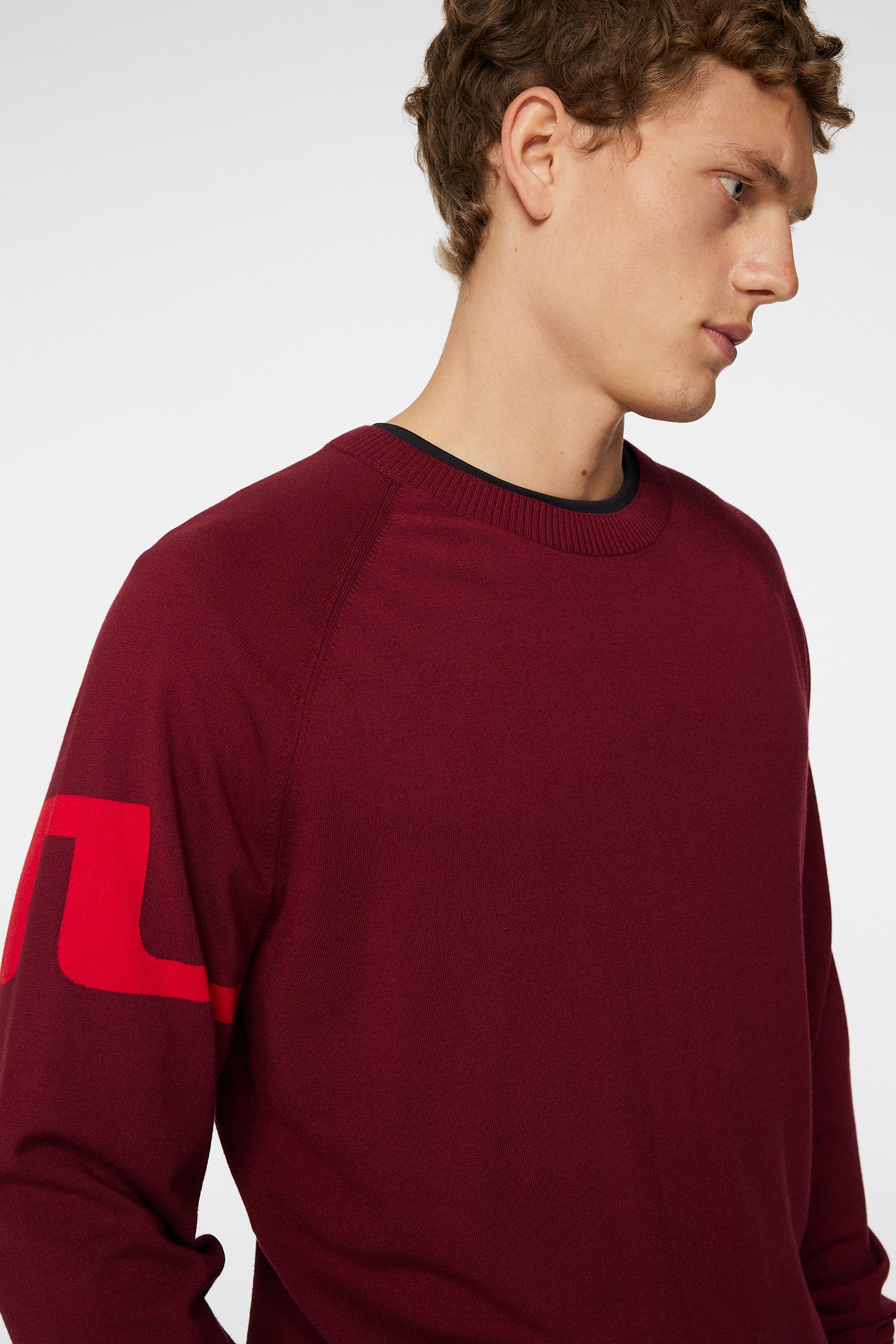 Gusten Knitted Sweater / Cabernet - Image 5