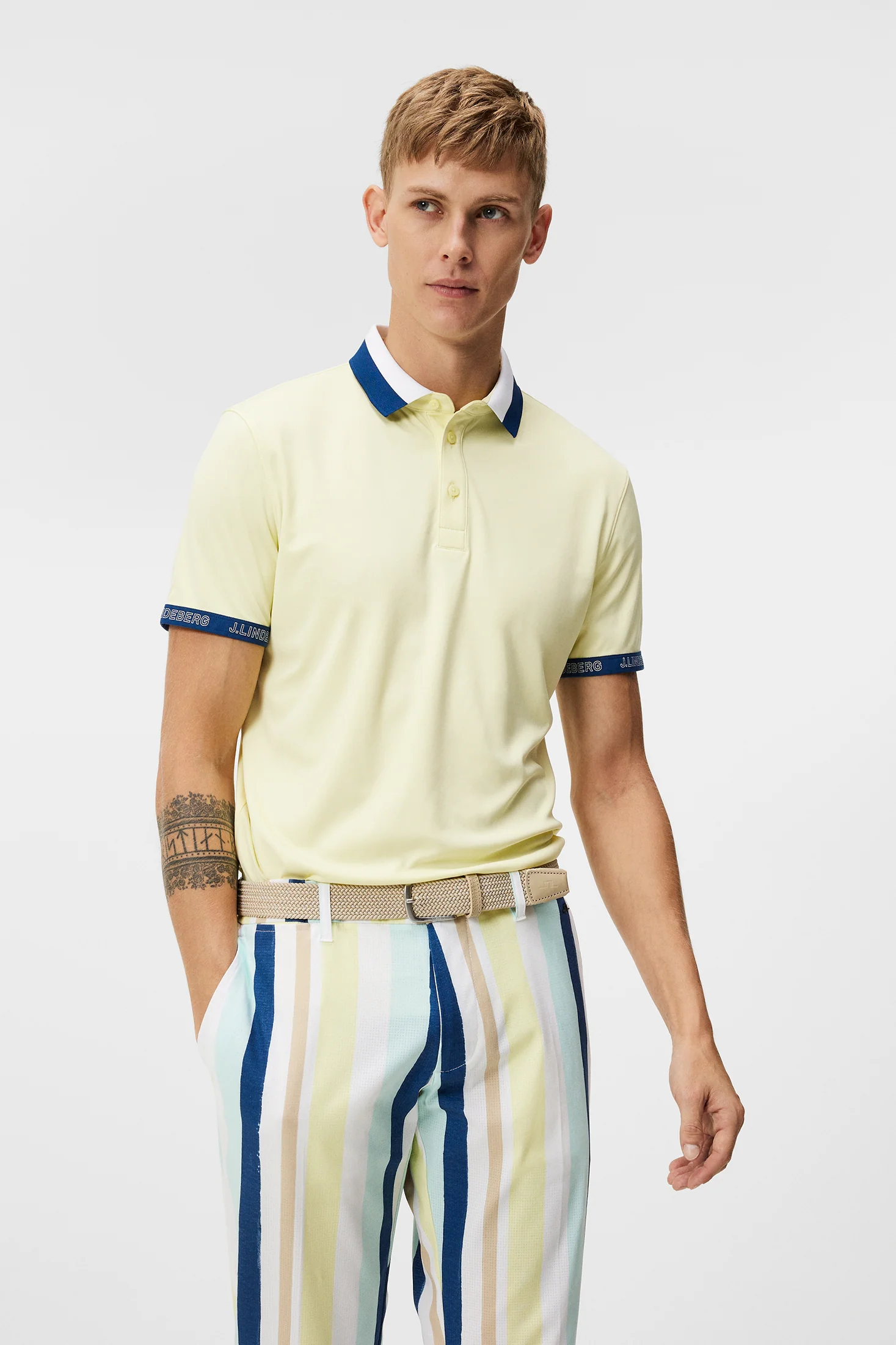 Guy Regular Polo / Wax Yellow - Image 2
