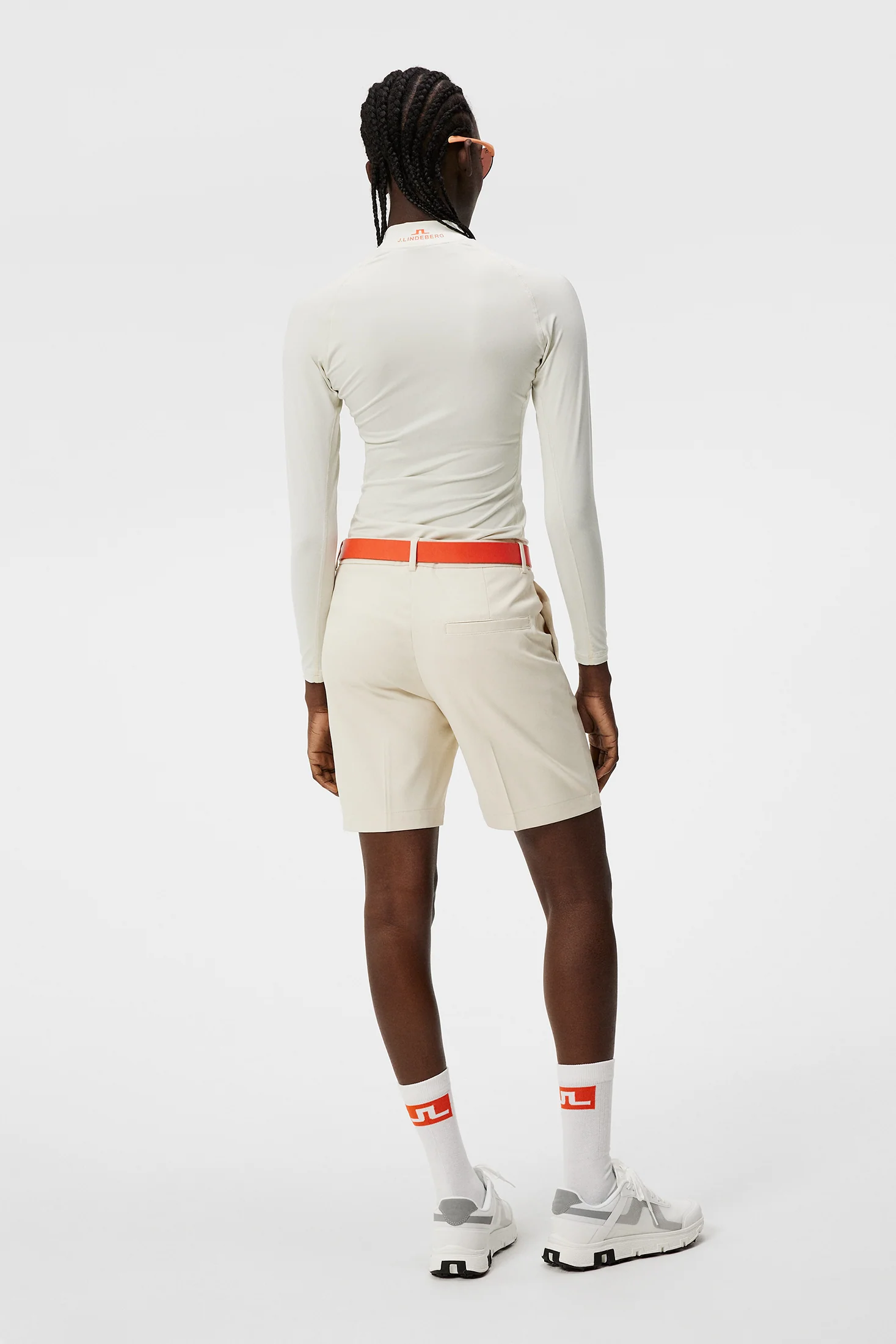 Gwen Long Shorts / Almond Milk - Image 3