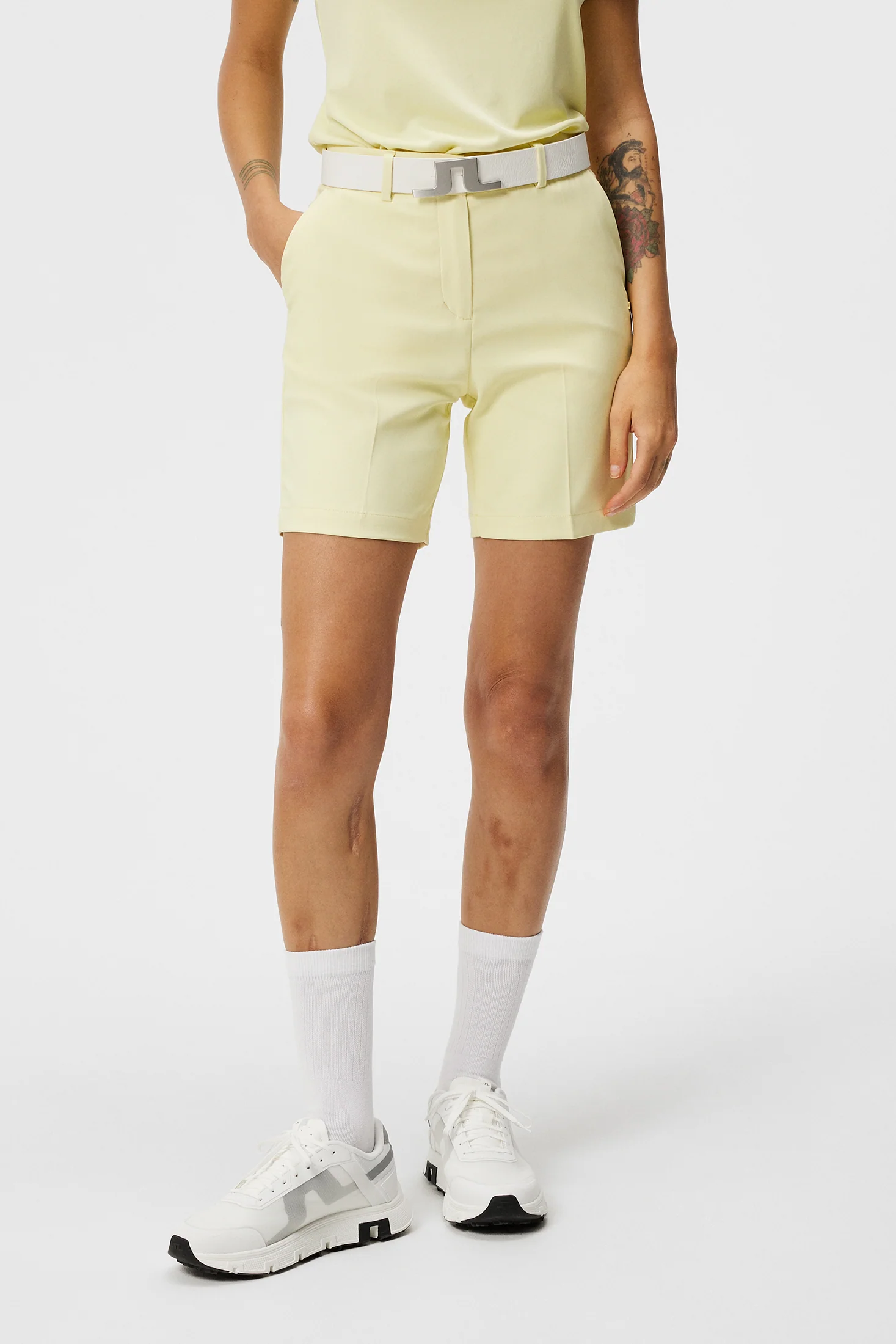 Gwen Long Shorts / Wax Yellow - Image 2