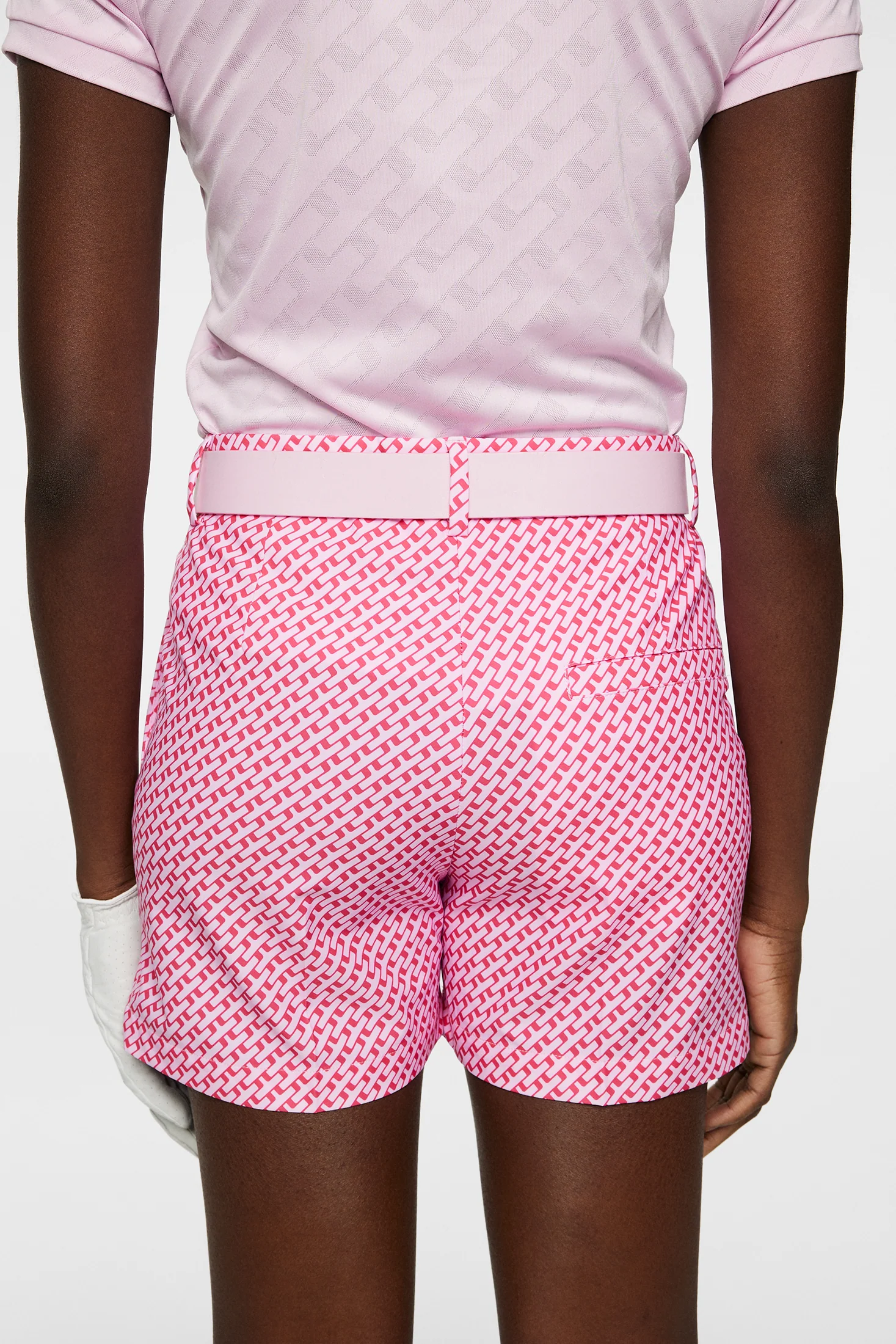 Gwen Printed Shorts / Tour Geo Pink S - Image 6