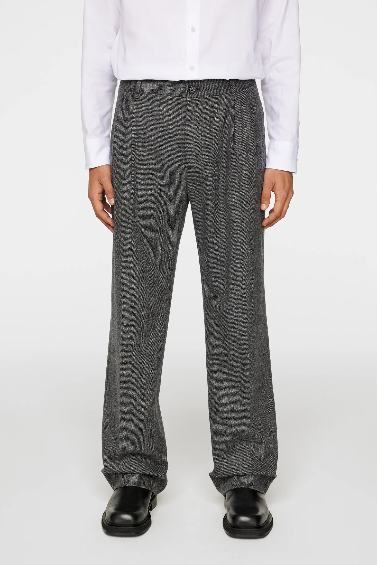 Haij Double Pleat Pants / Night Owl - Image 2