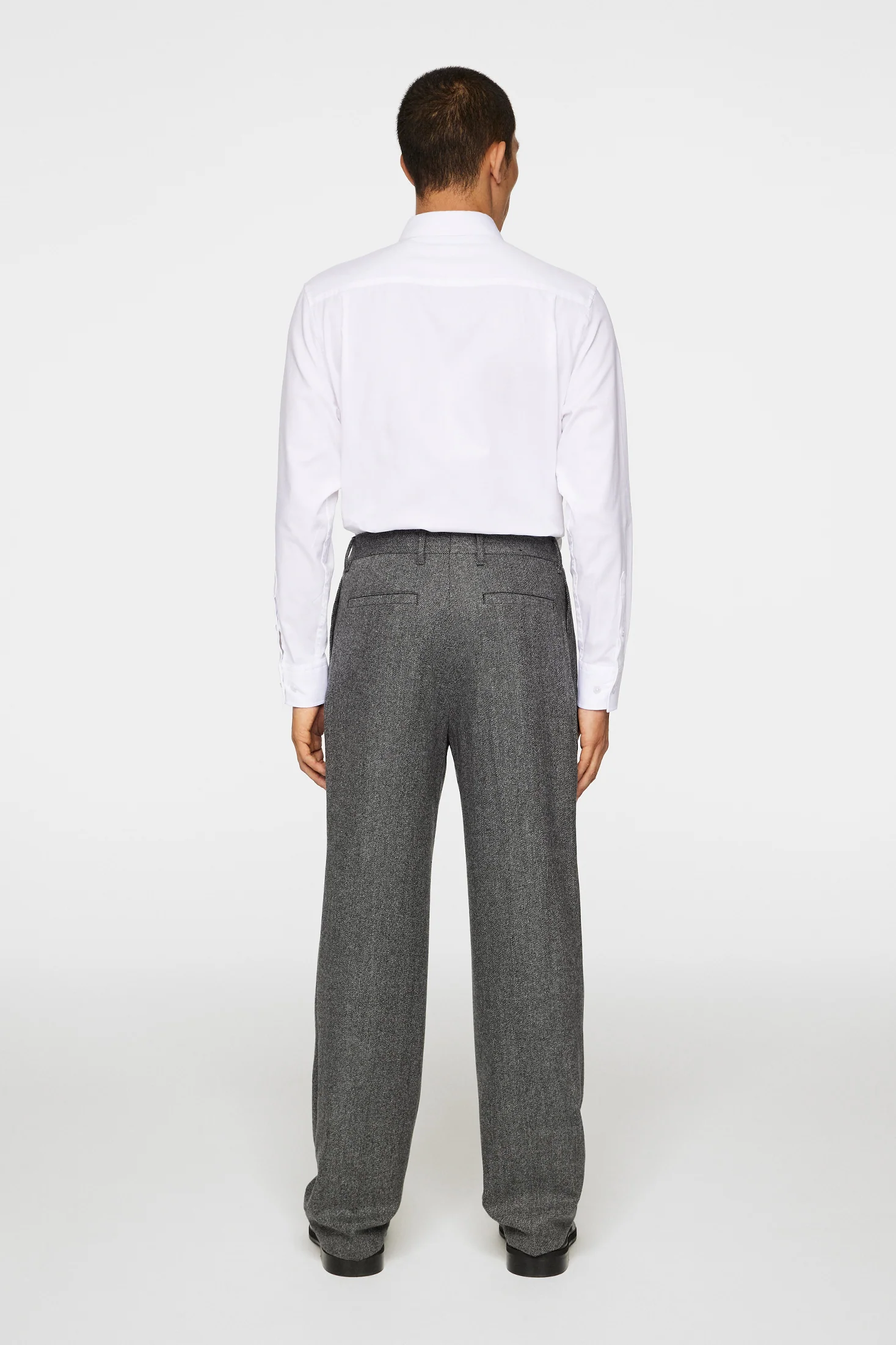 Haij Double Pleat Pants / Night Owl - Image 3