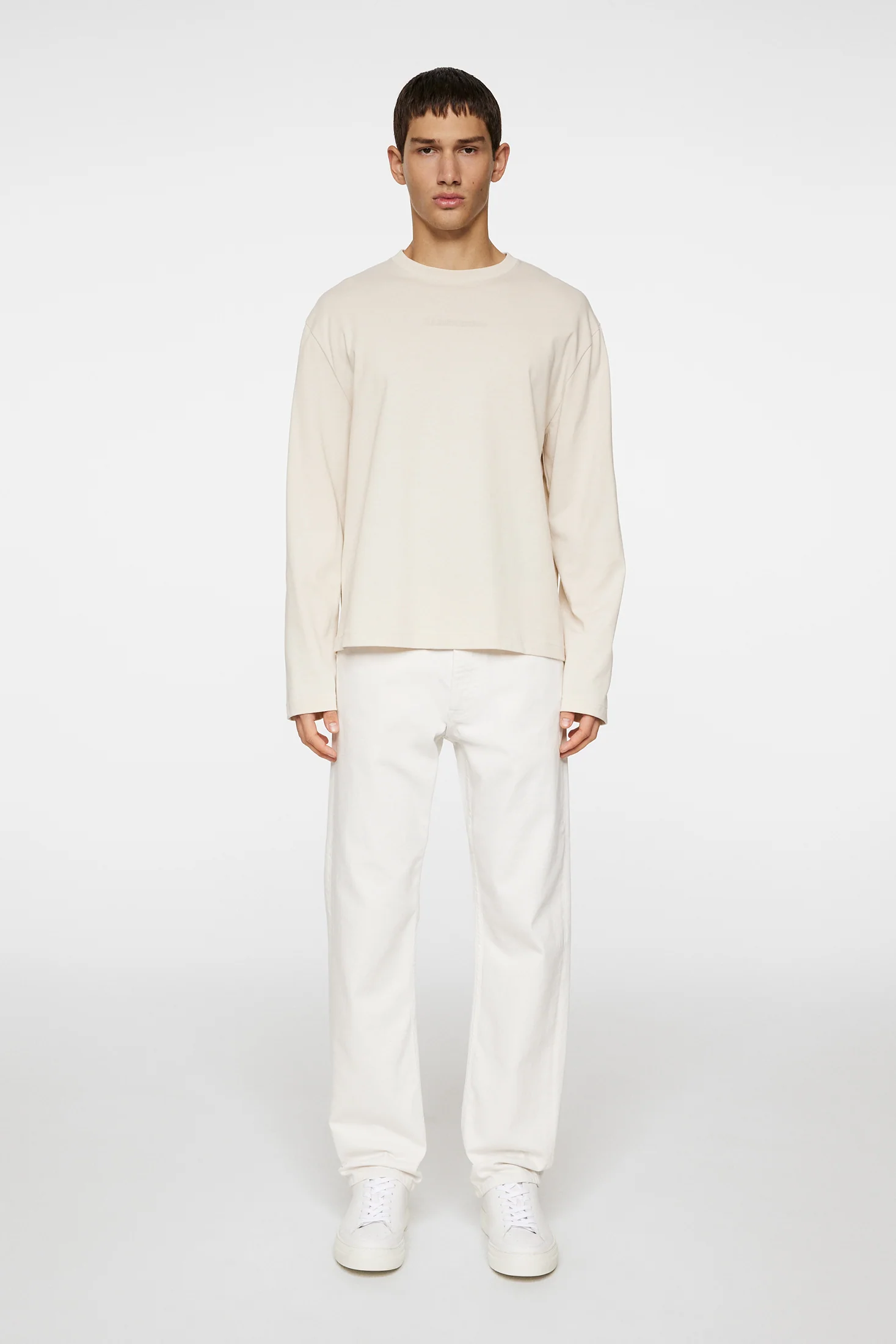 Hale Logo Longsleeve T-shirt / Moonbeam - Image 4