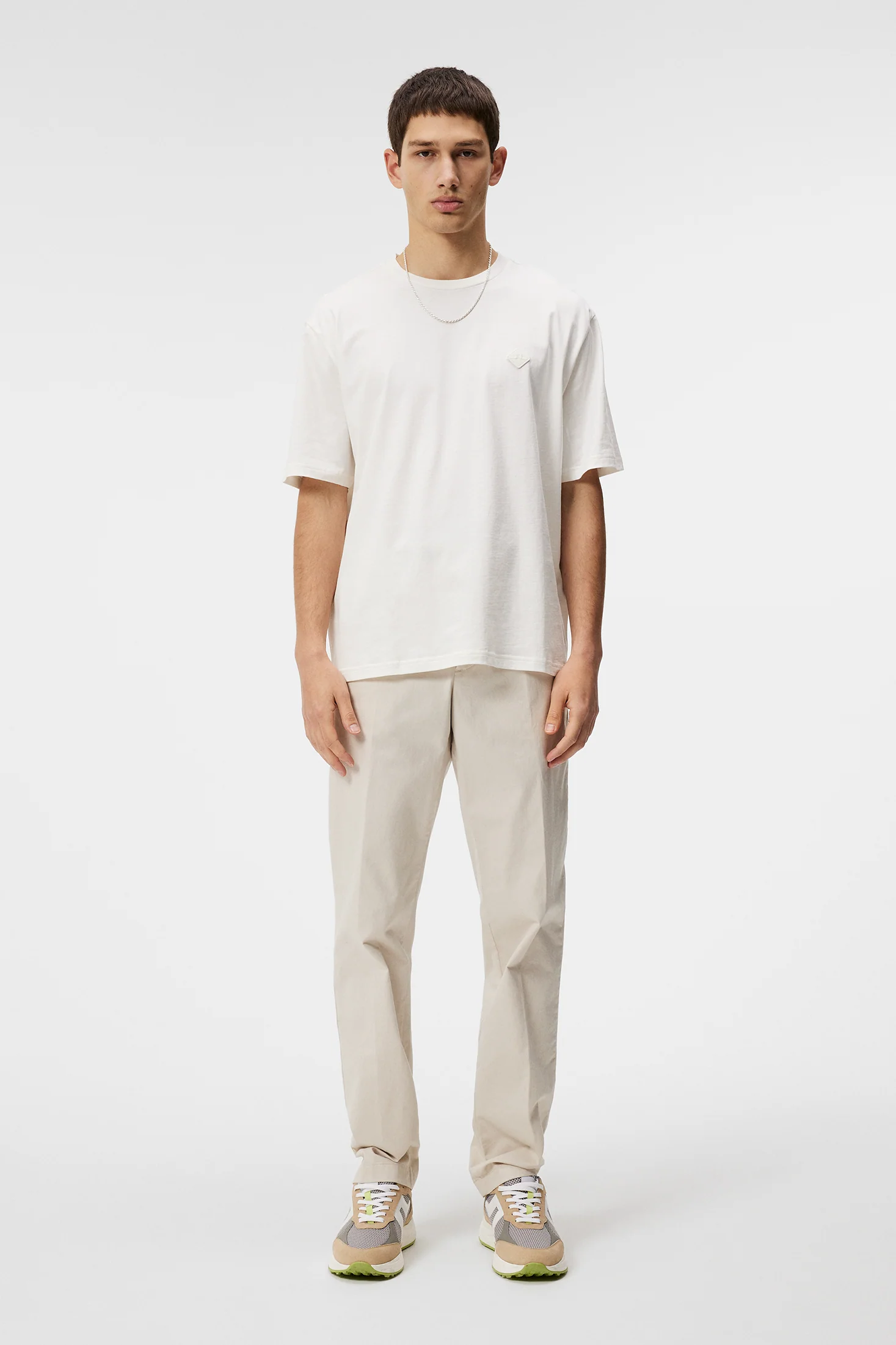 Hale Logo Patch T-Shirt / Cloud White - Image 4