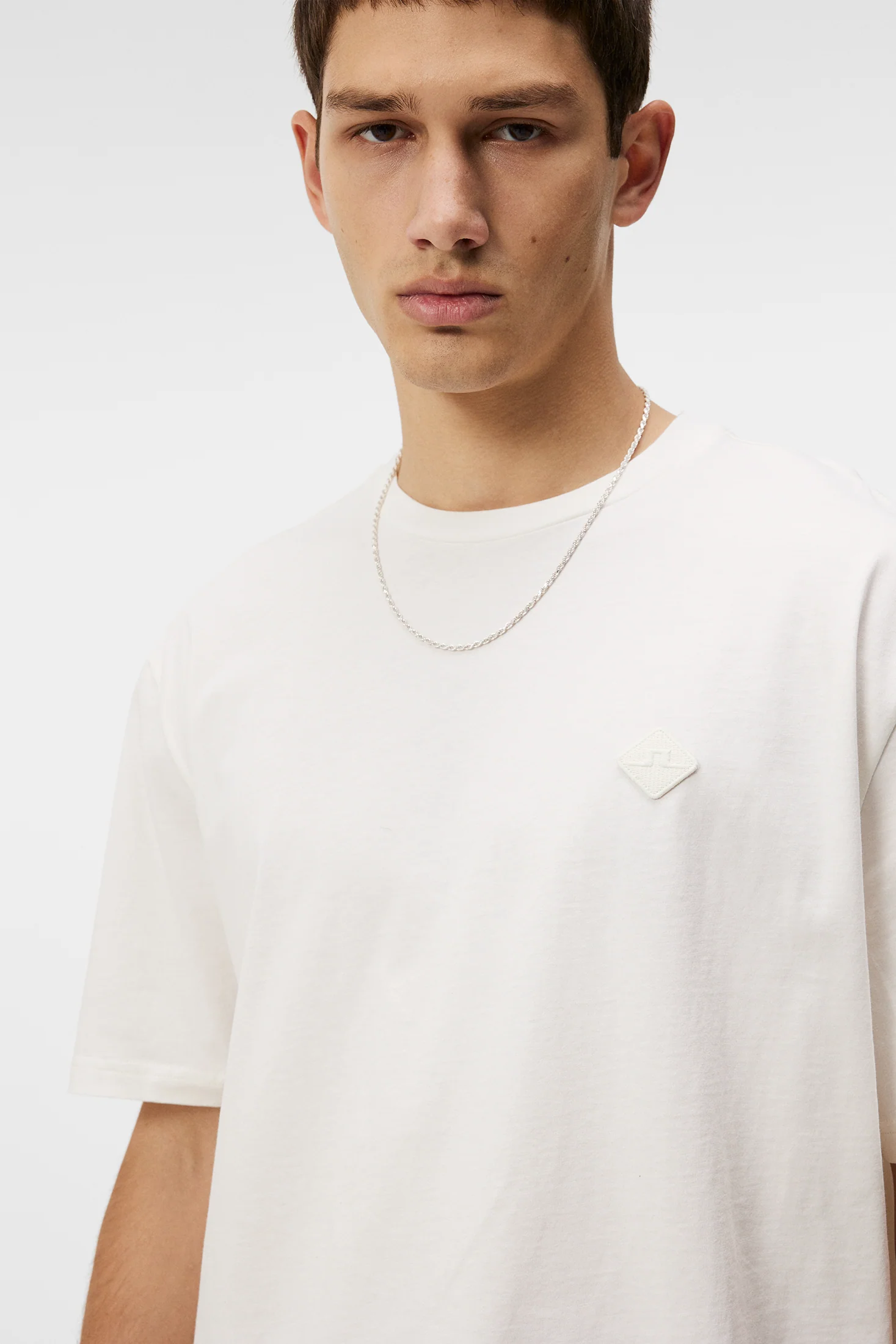 Hale Logo Patch T-Shirt / Cloud White - Image 5