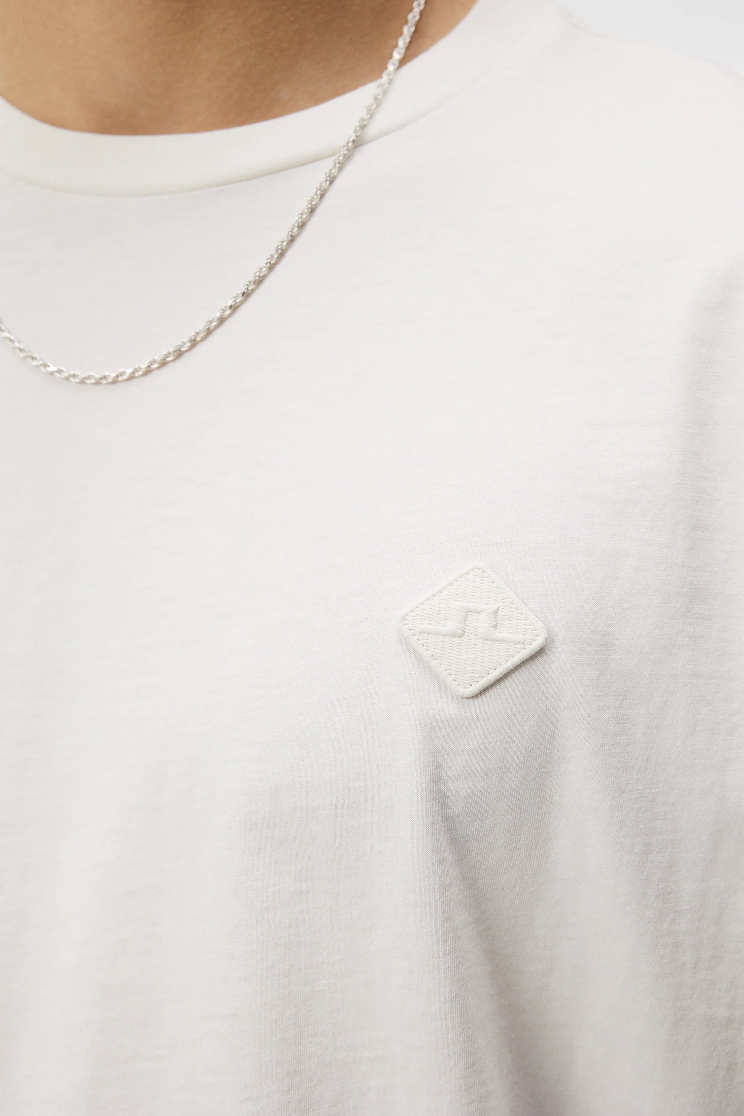 Hale Logo Patch T-Shirt / Cloud White - Image 6