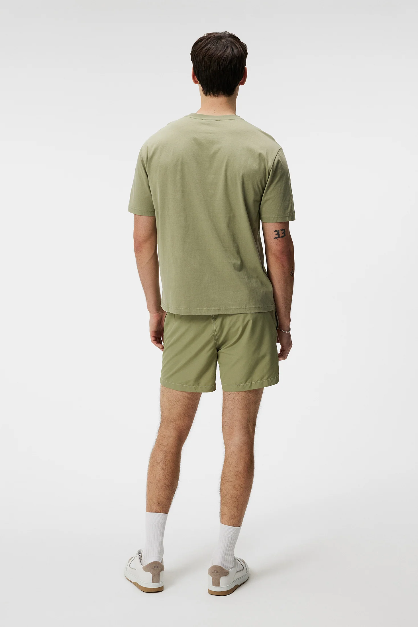 Hale Logo Patch T-Shirt / Oil Green - Image 3