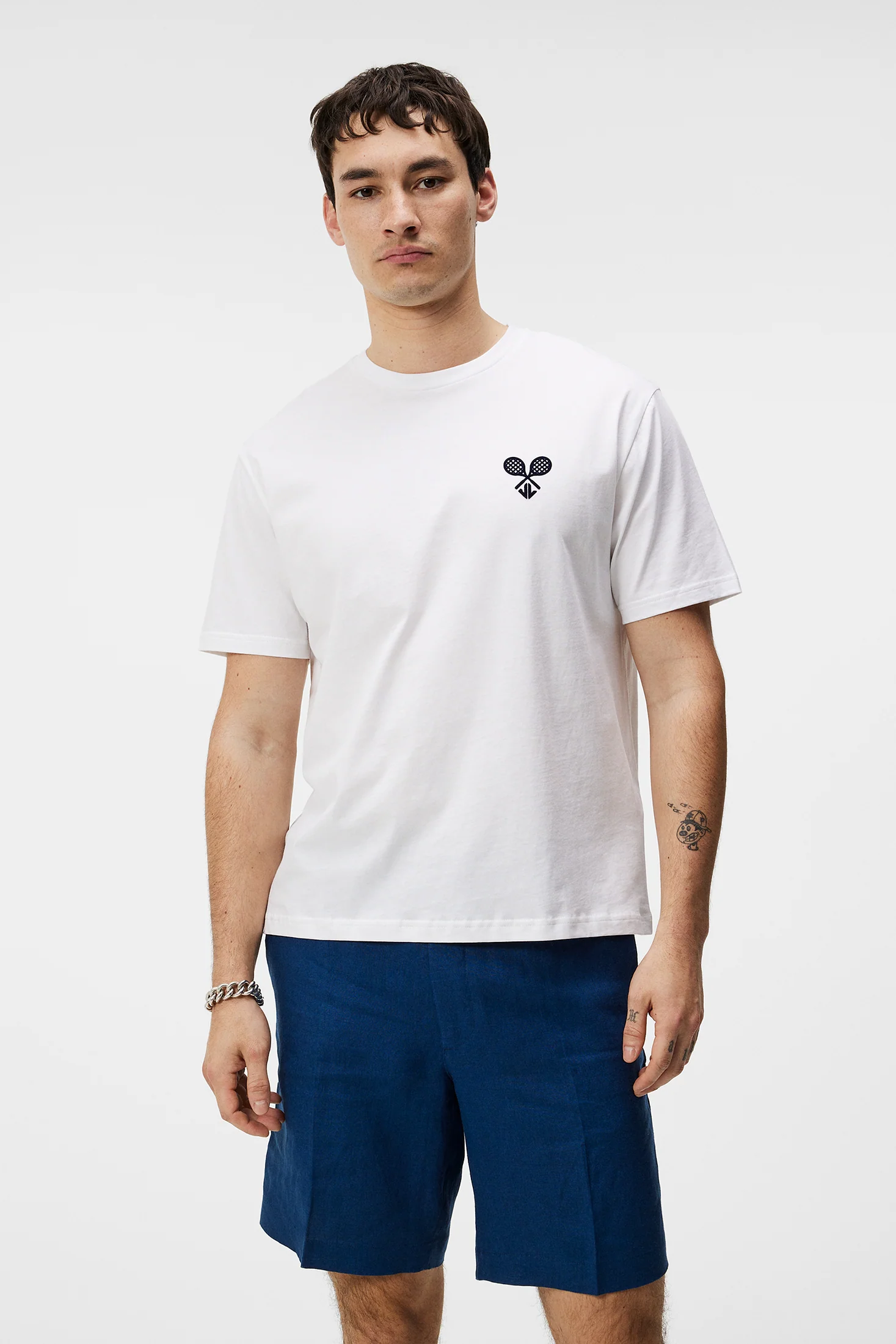 Hale Logo Patch T-Shirt / White - Image 2