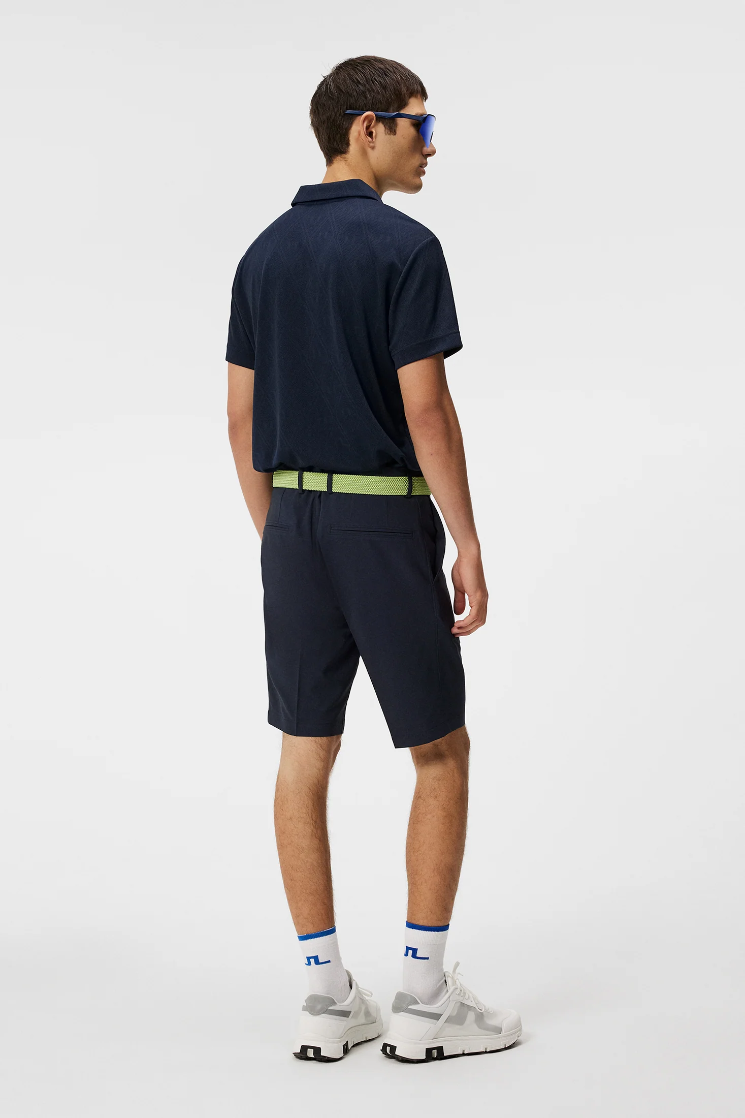Halto Regular Fit Polo / Geo JL Navy - Image 3