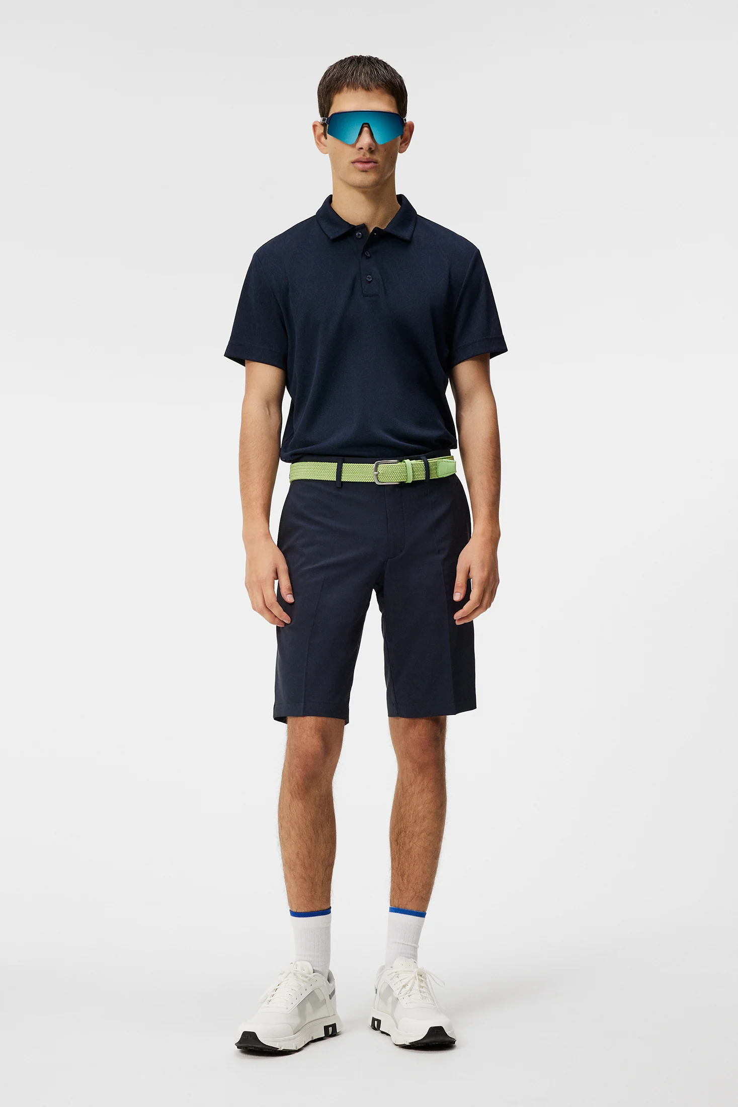Halto Regular Fit Polo / Geo JL Navy - Image 4