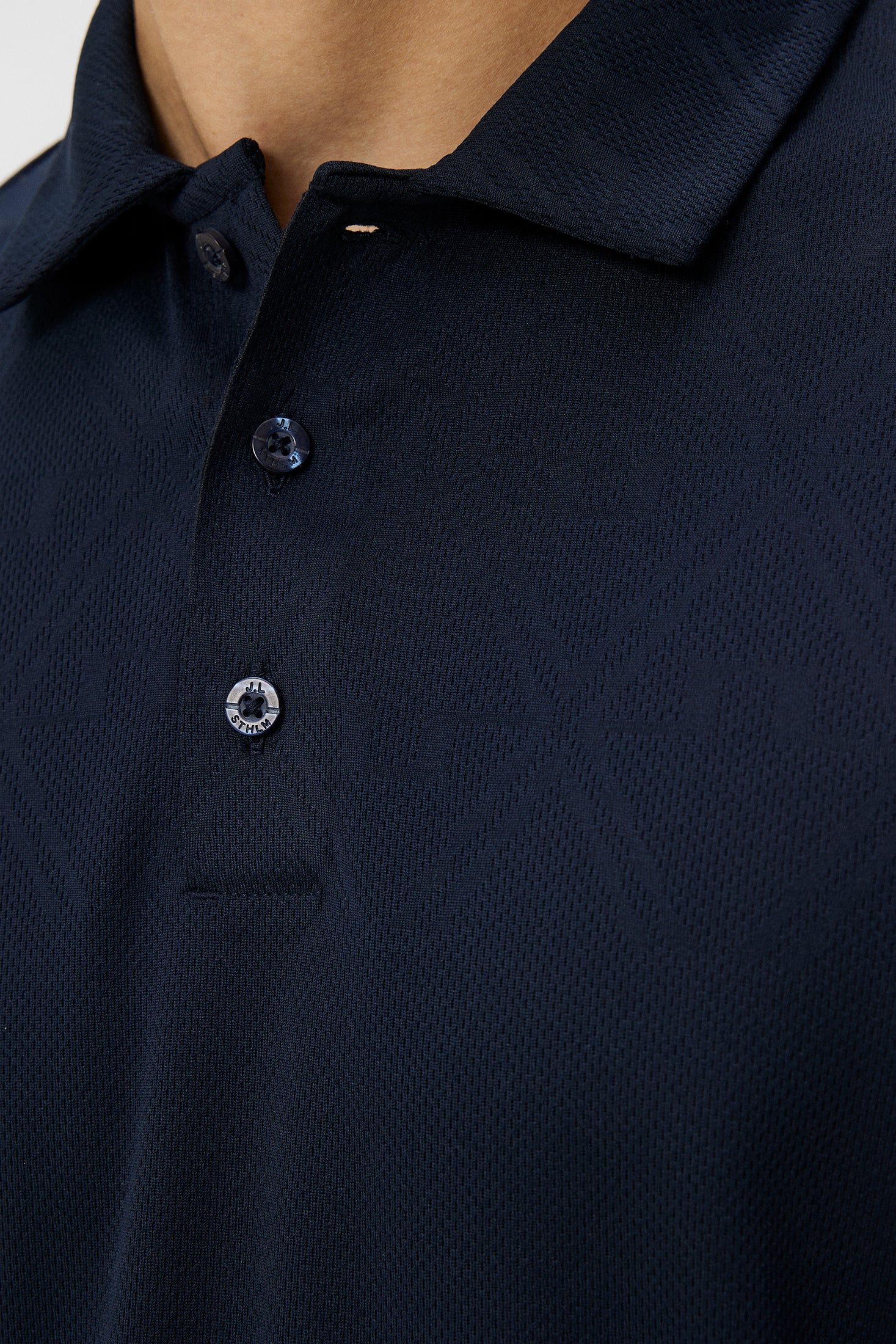 Halto Regular Fit Polo / Geo JL Navy - Image 6