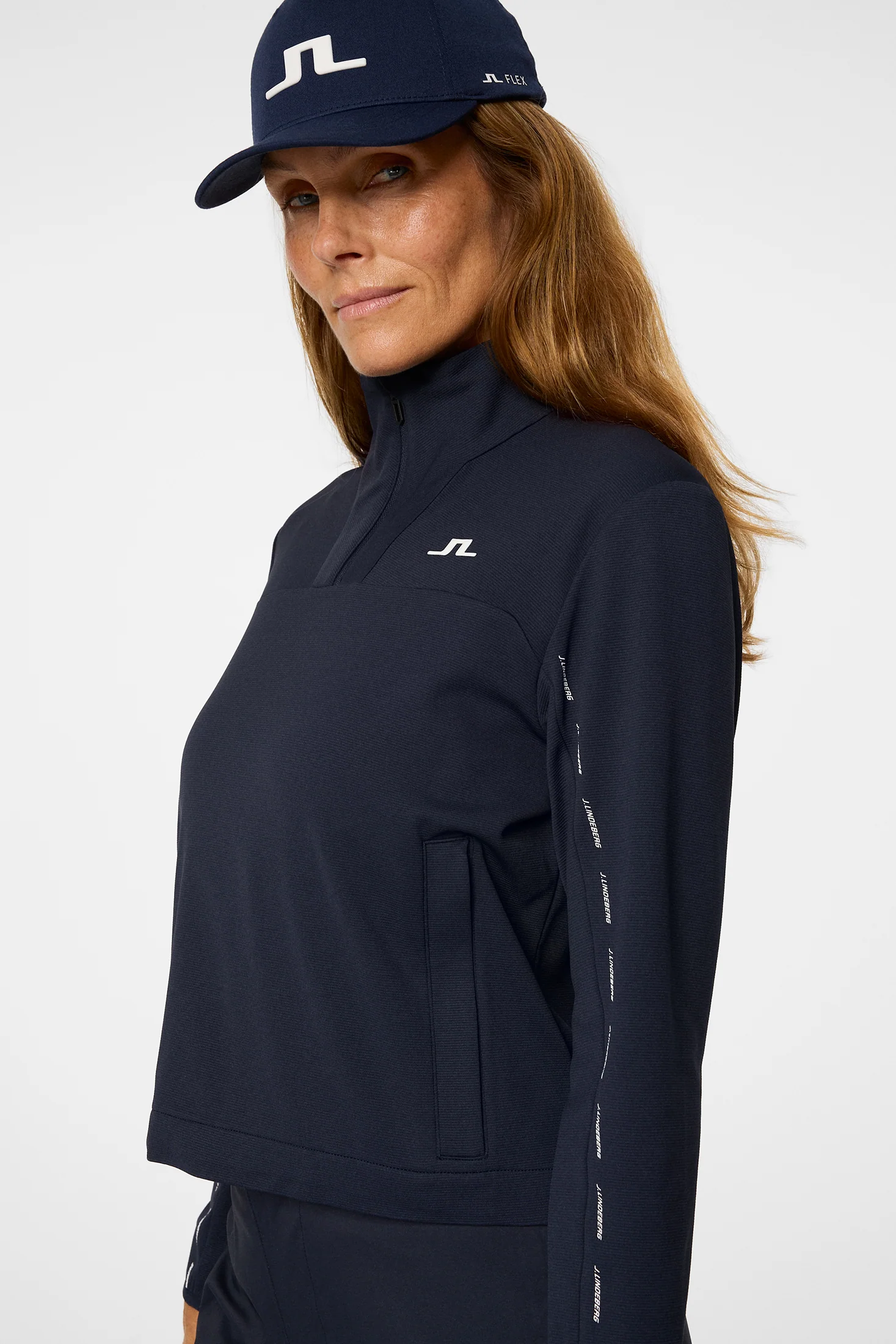 Harmony Zip Mid Layer / JL Navy - Image 5