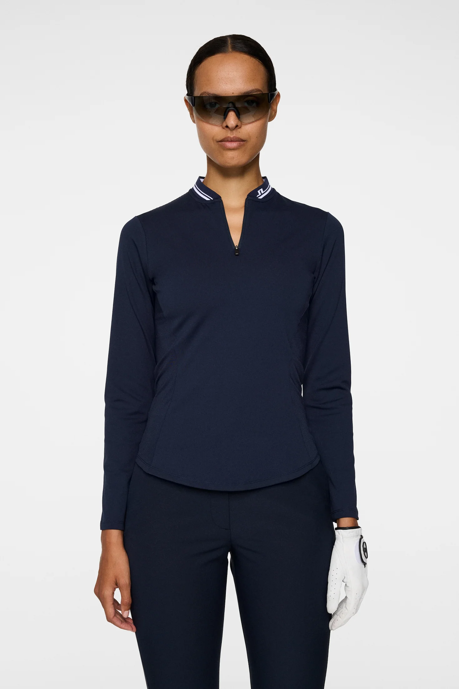 Harper Quarter Zip Mid Layer / JL Navy - Image 2