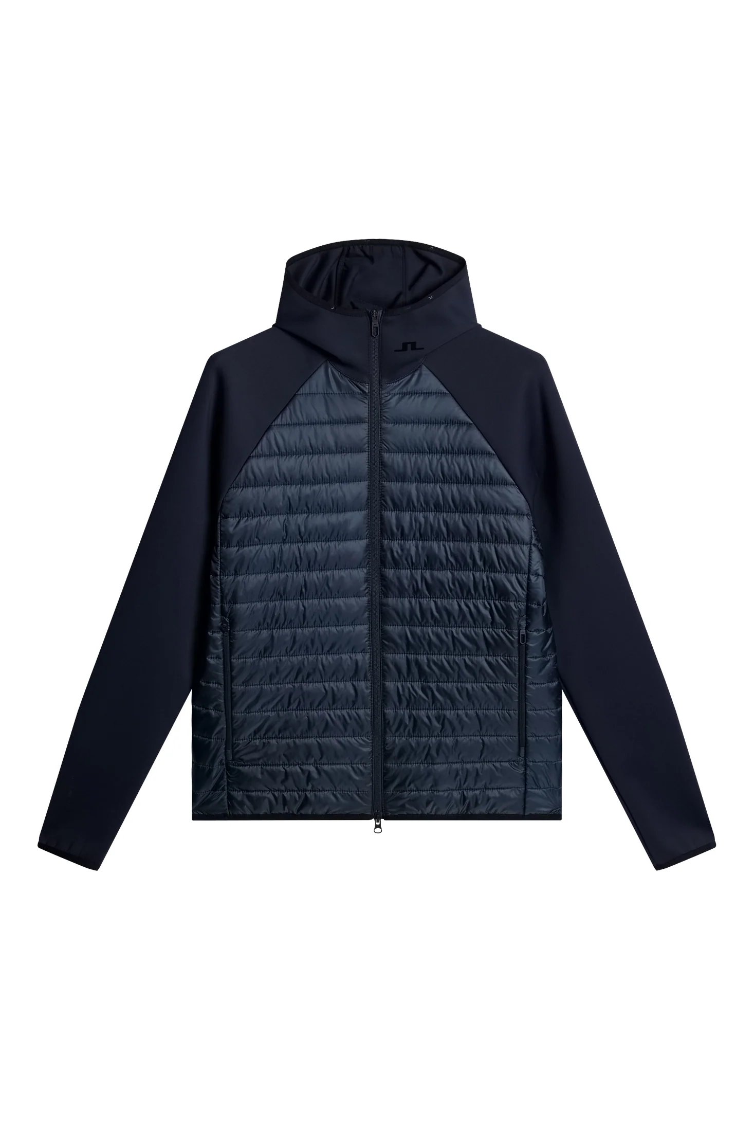 Hayden Quilt Hybrid Hood / JL Navy