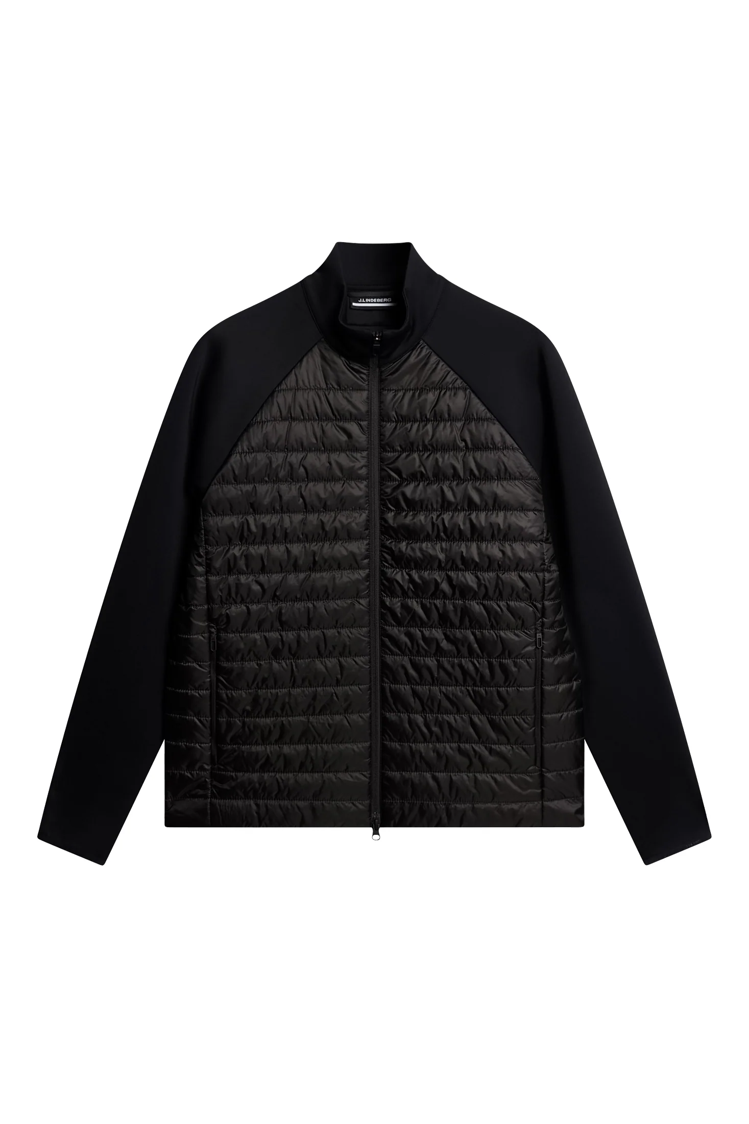 Hayden Quilt Hybrid Jacket / Black
