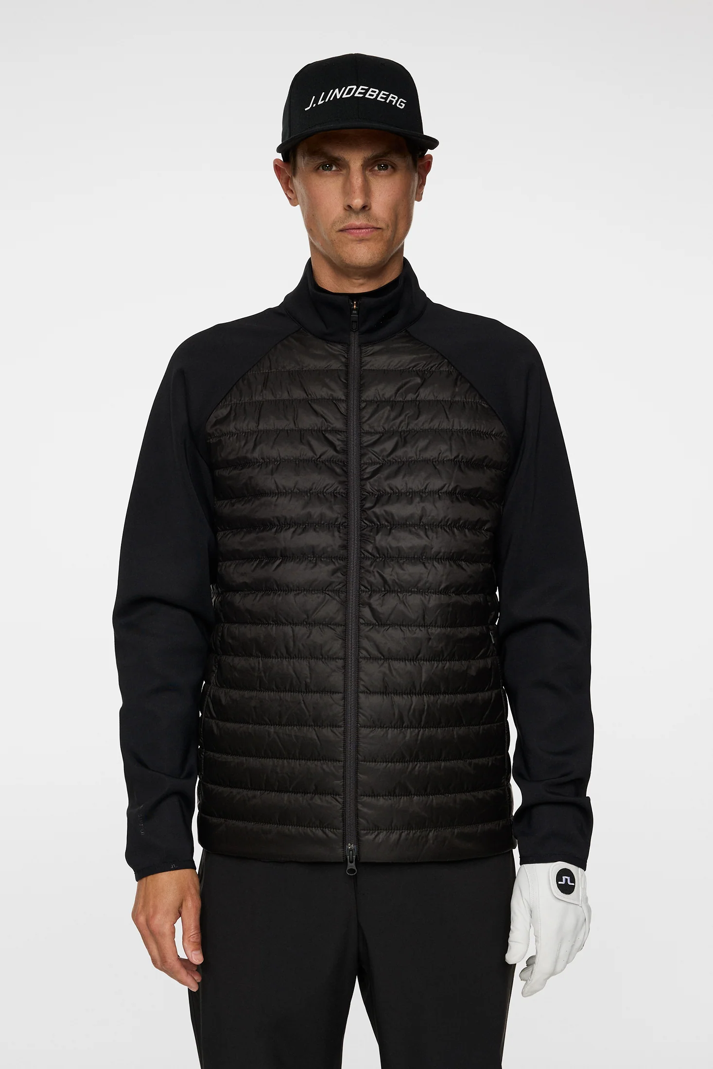 Hayden Quilt Hybrid Jacket / Black - Image 2