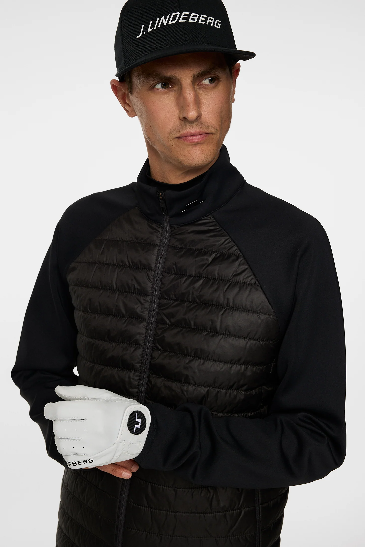 Hayden Quilt Hybrid Jacket / Black - Image 5