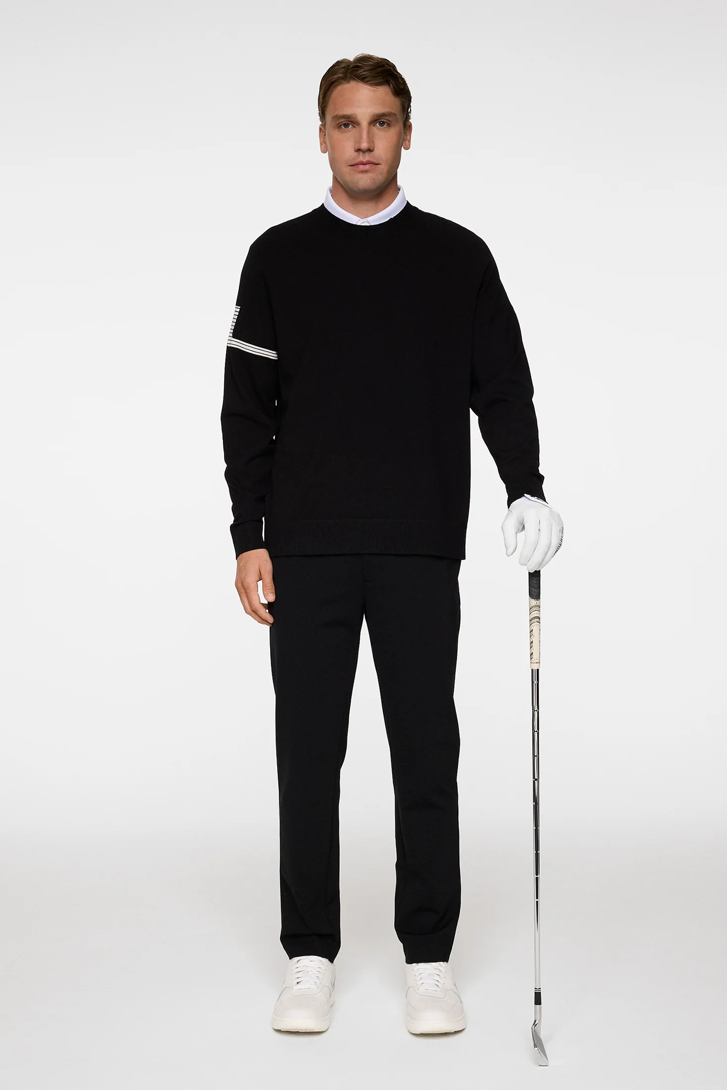 Heath Knitted Sweater / Black - Image 4