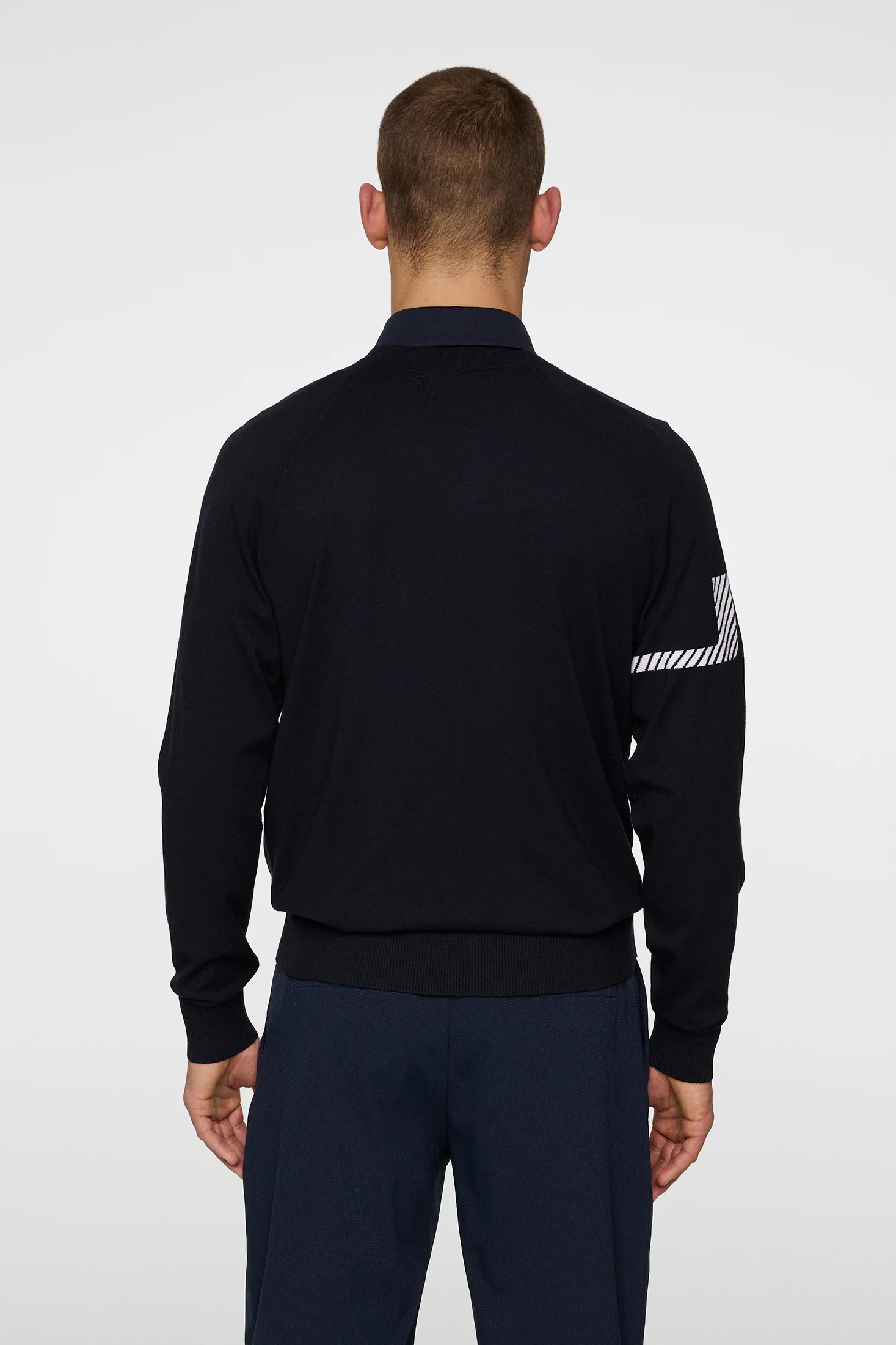 Heath Knitted Sweater / JL Navy - Image 3