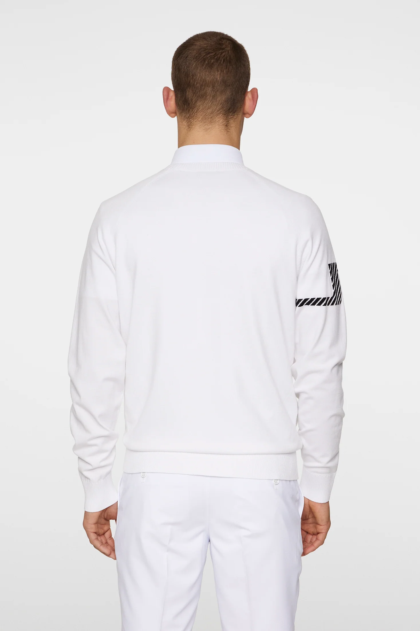 Heath Knitted Sweater / White - Image 3