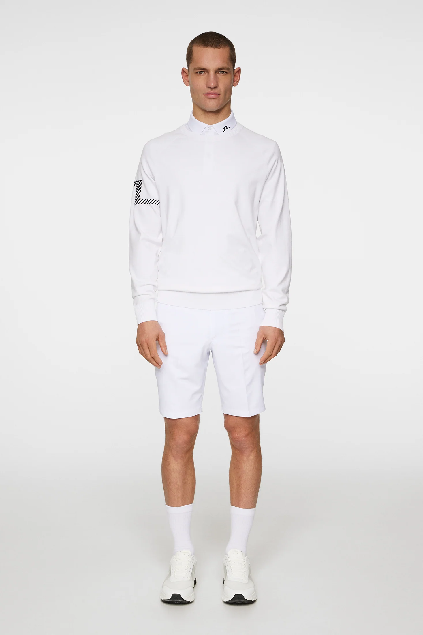 Heath Knitted Sweater / White - Image 4