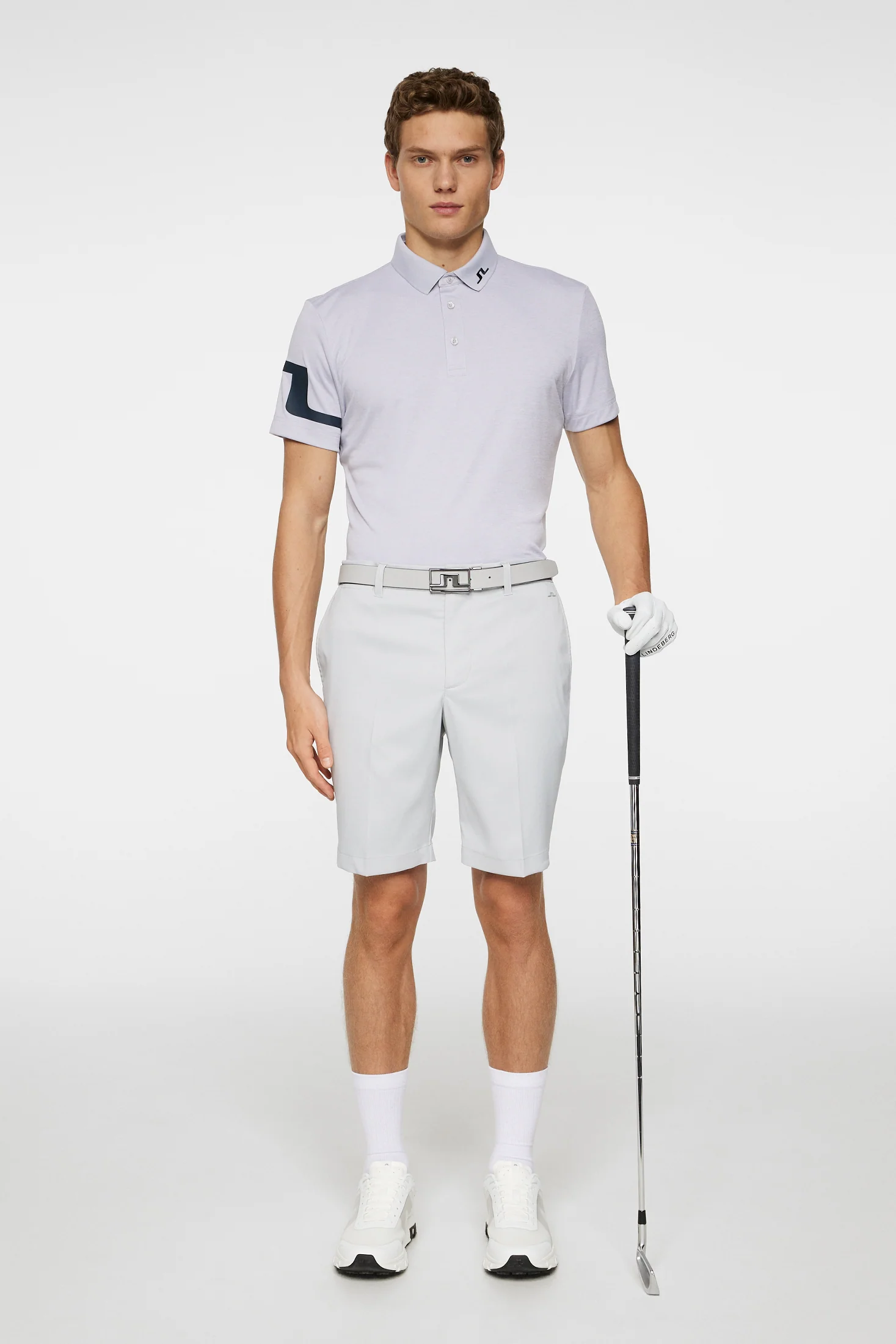 Heath Polo / Light Grey Melange - Image 4