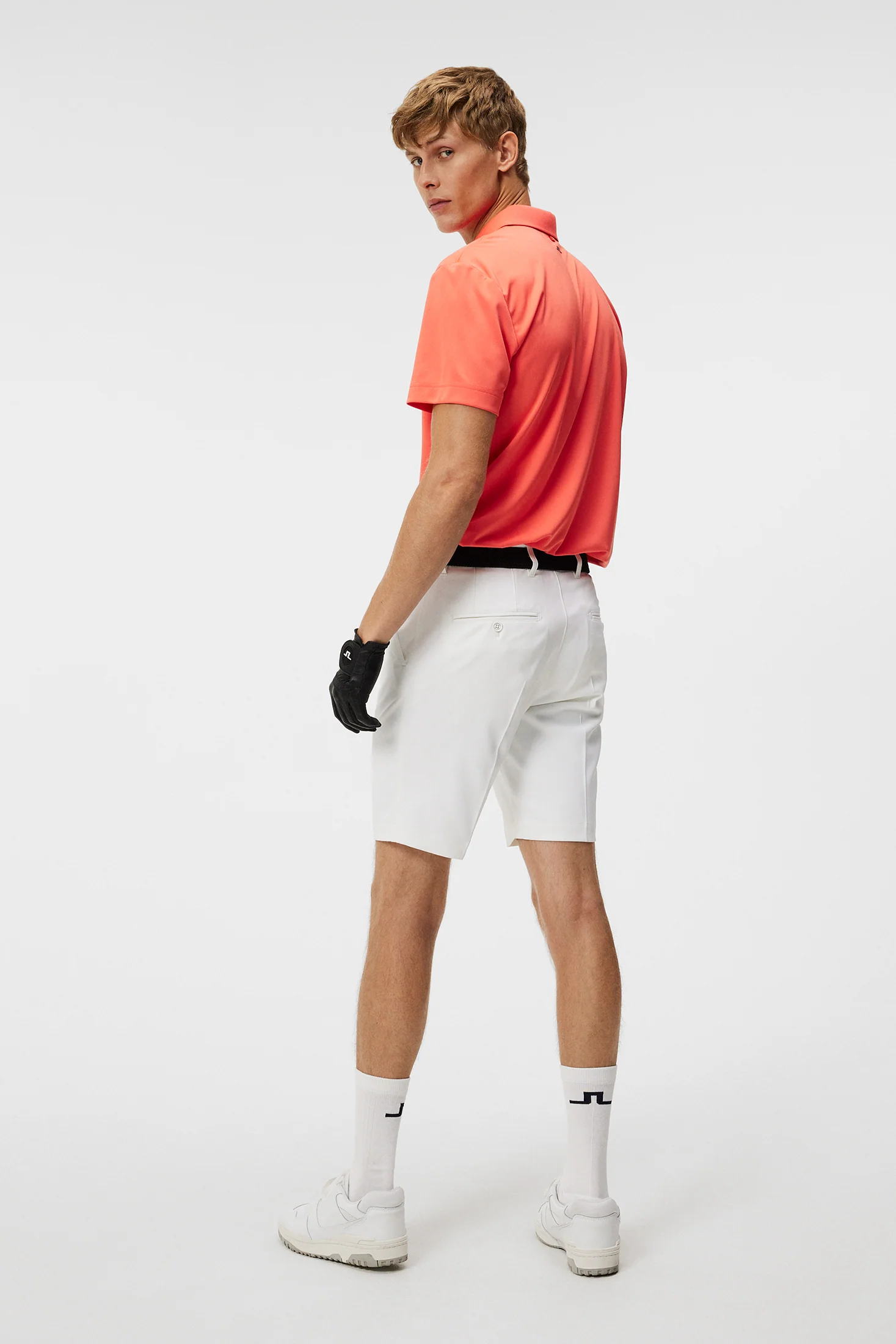 Heath Regular Fit Polo / Hot Coral - Image 3
