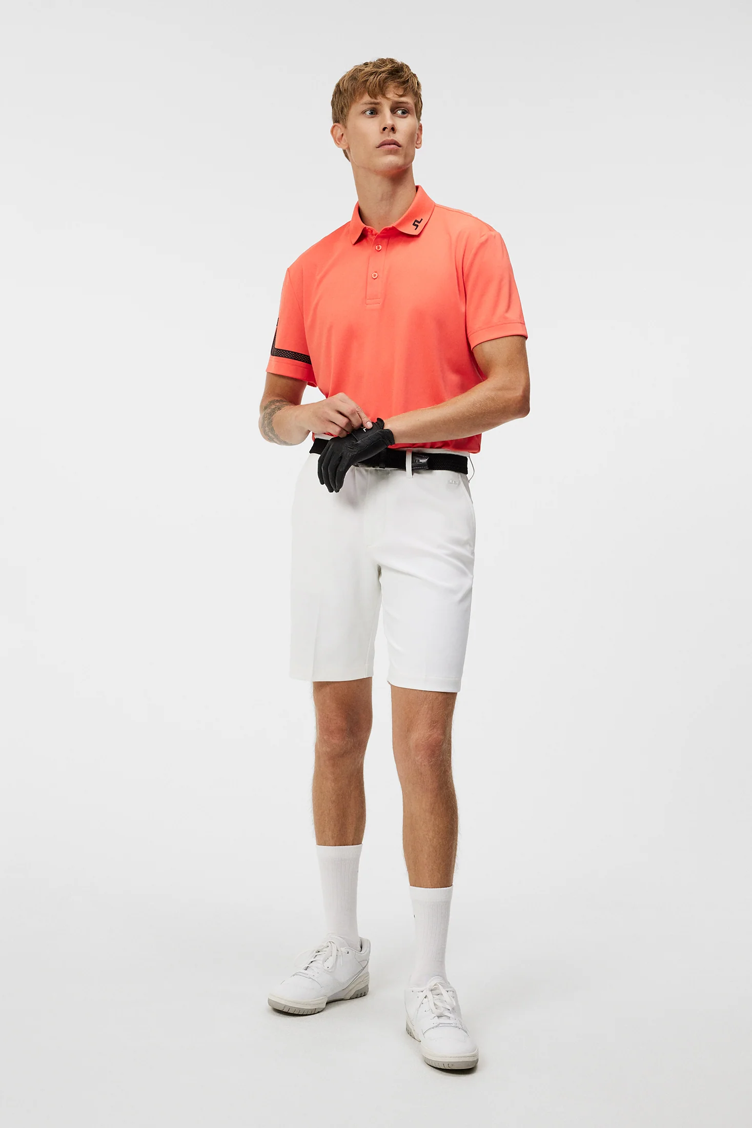 Heath Regular Fit Polo / Hot Coral - Image 4