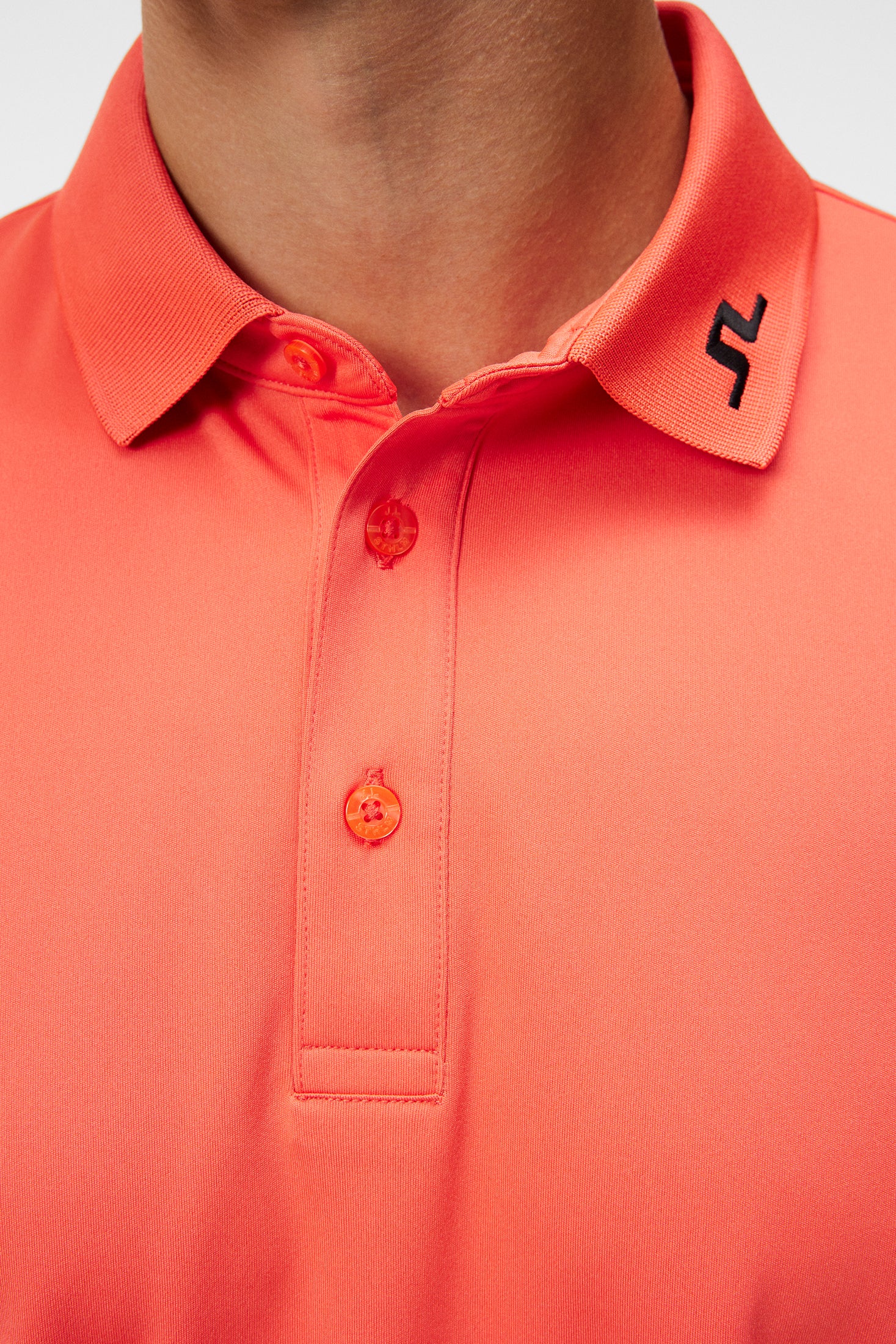 Heath Regular Fit Polo / Hot Coral - Image 6
