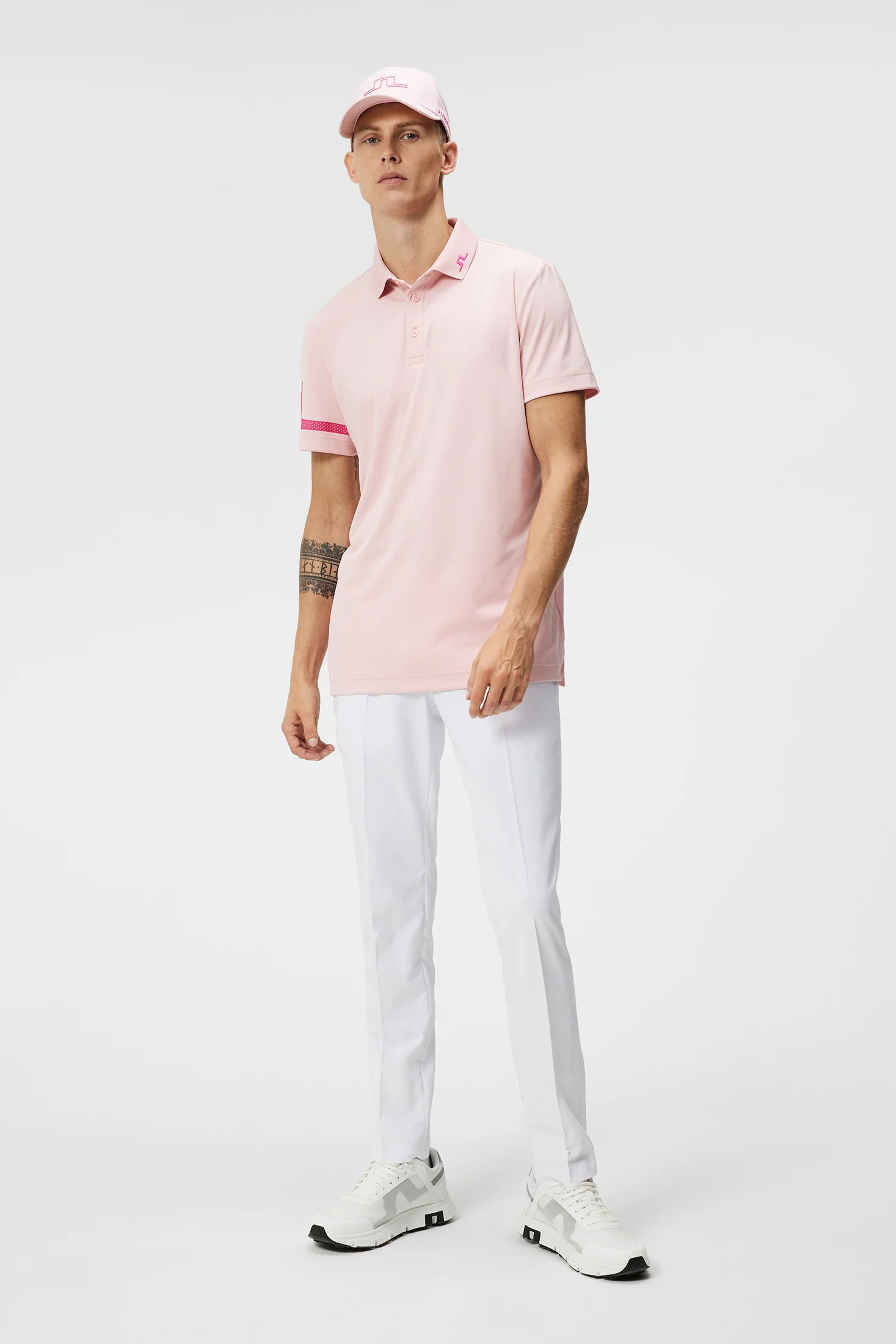 Heath Regular Fit Polo / Powder Pink - Image 4