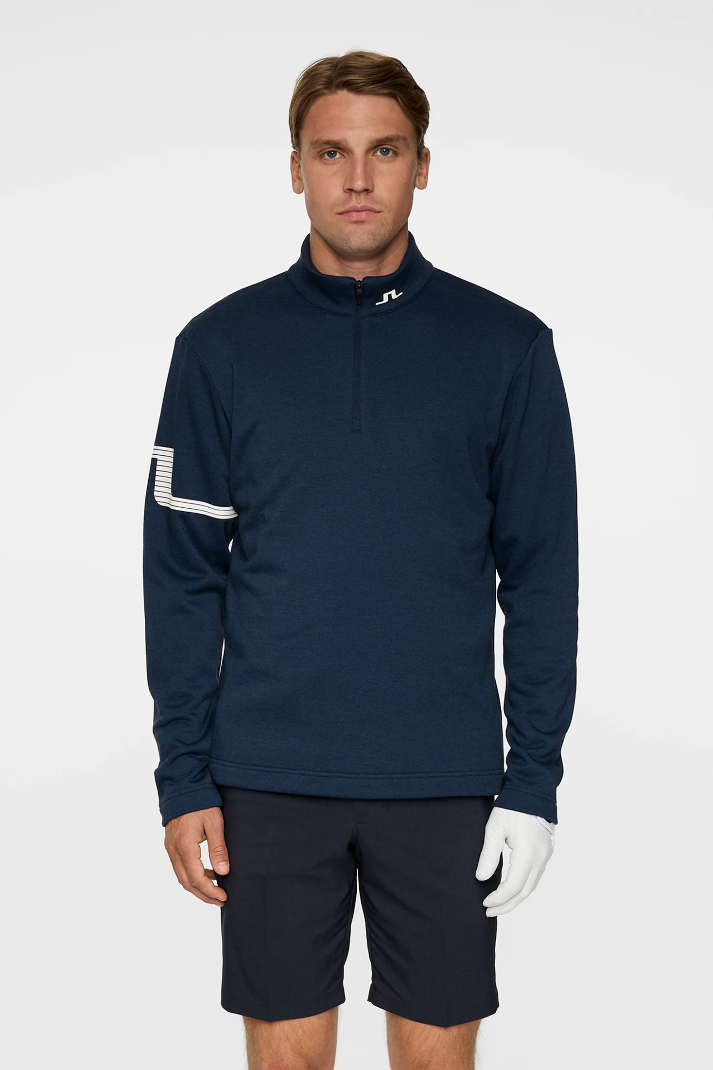 Heath Strike Mid Layer / Navy Melange - Image 2