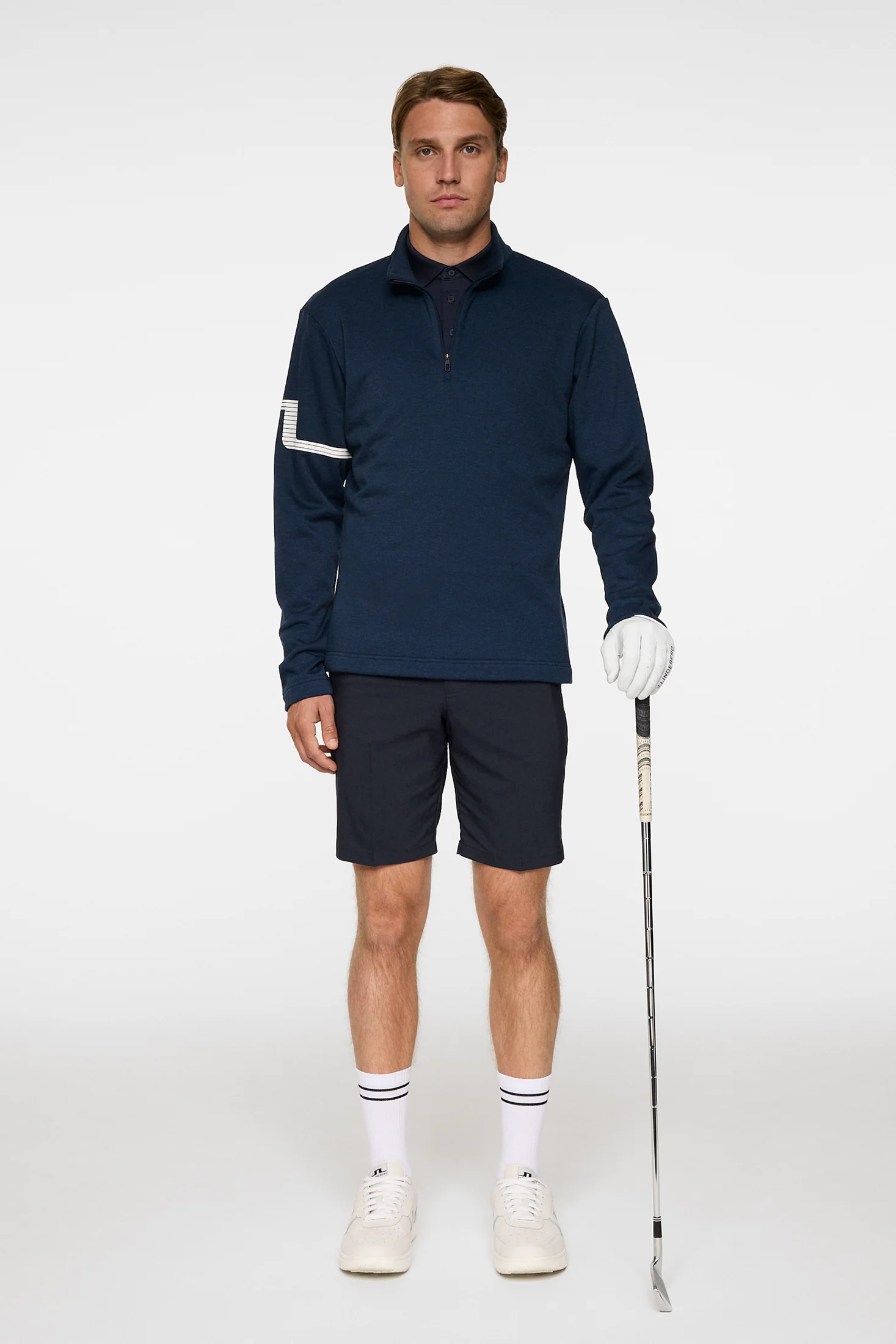 Heath Strike Mid Layer / Navy Melange - Image 4