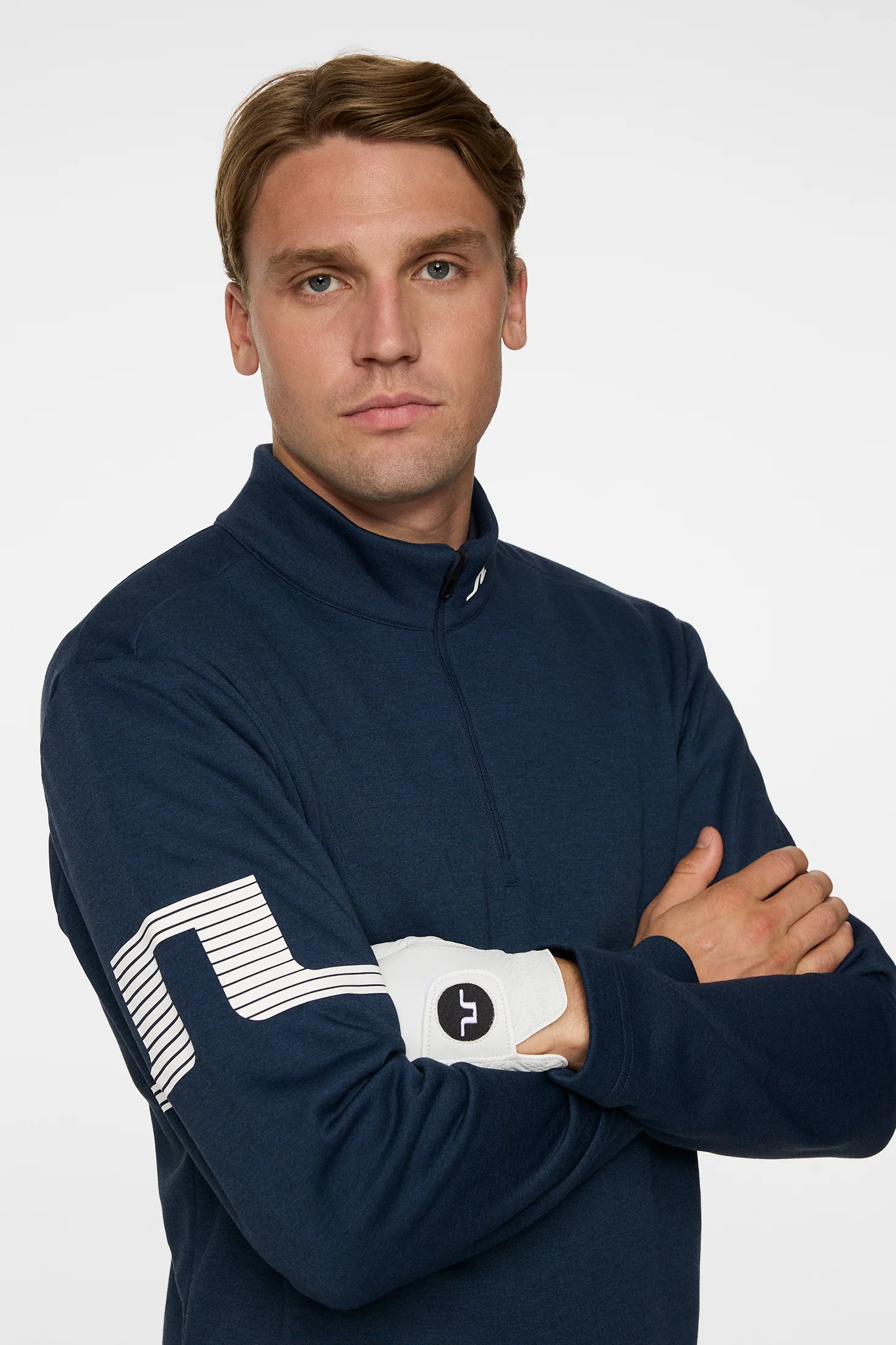 Heath Strike Mid Layer / Navy Melange - Image 5