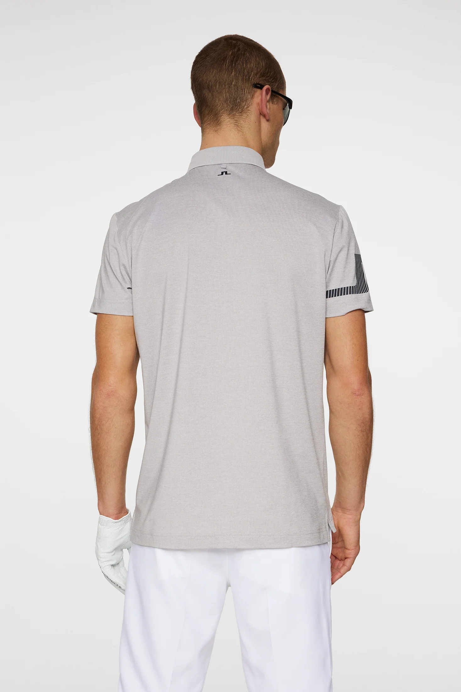 Heath Strike Polo / Light Grey Melange - Image 3