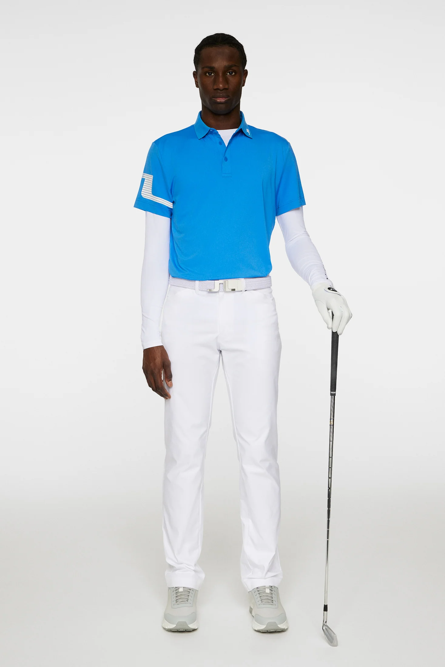 Heath Strike Polo / Sonic Blue - Image 4