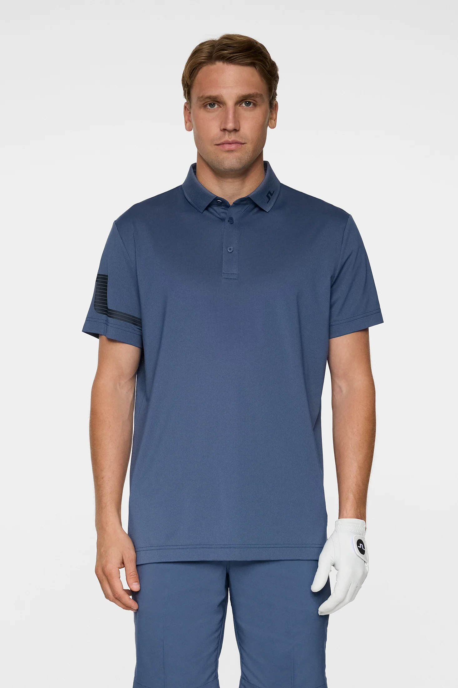 Heath Strike Polo / Vintage Indigo - Image 2