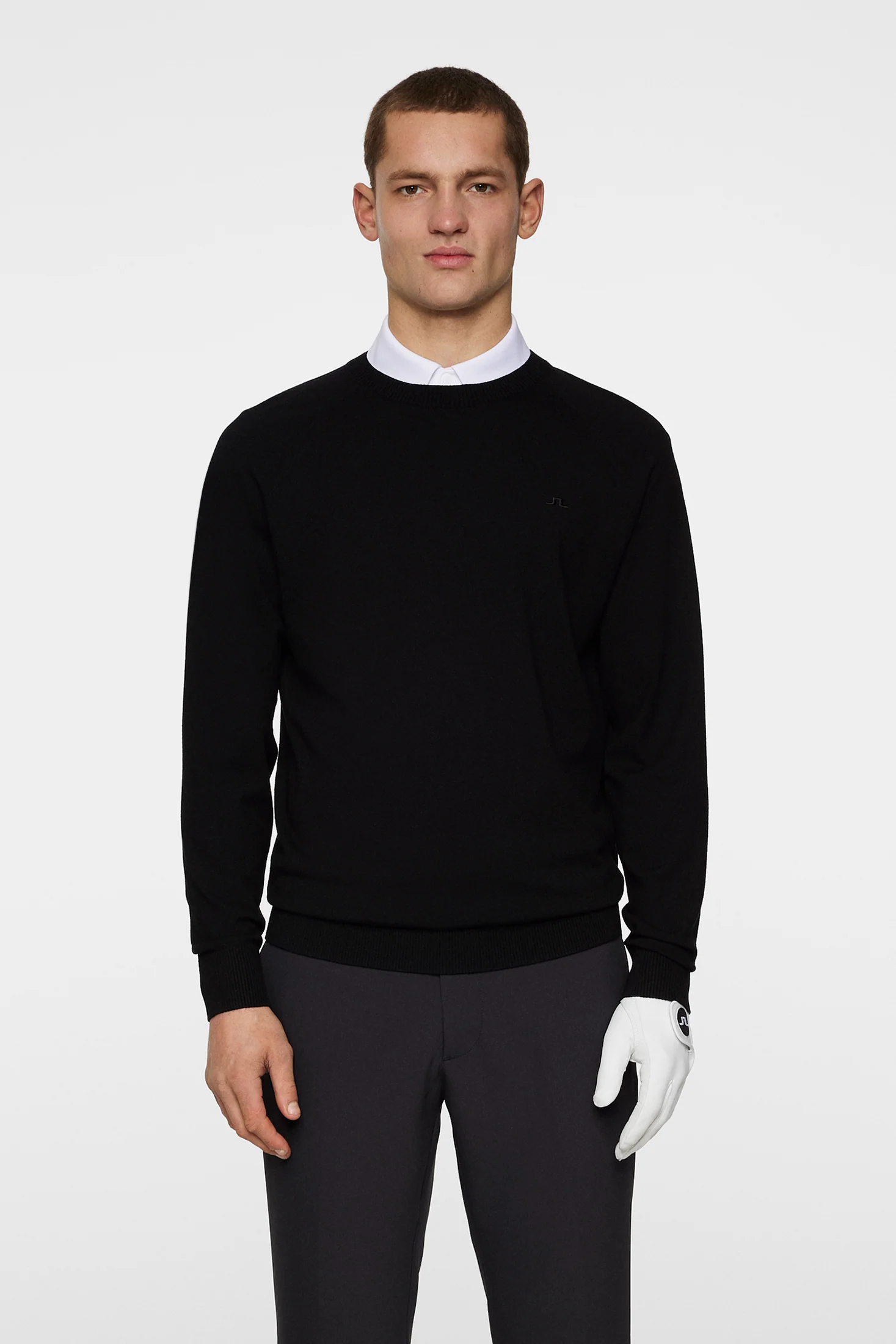 Henry Knitted Sweater / Black - Image 2