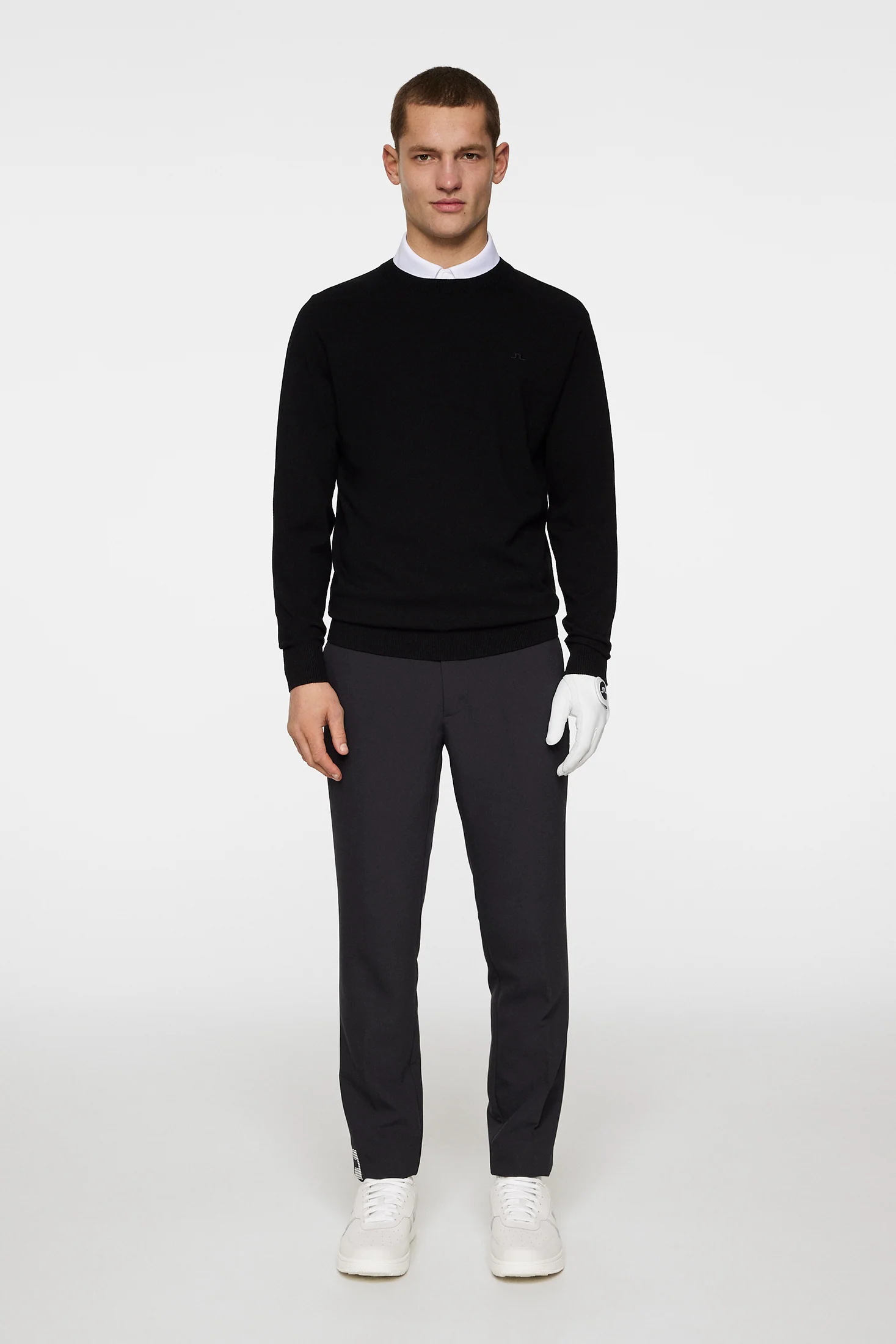 Henry Knitted Sweater / Black - Image 4