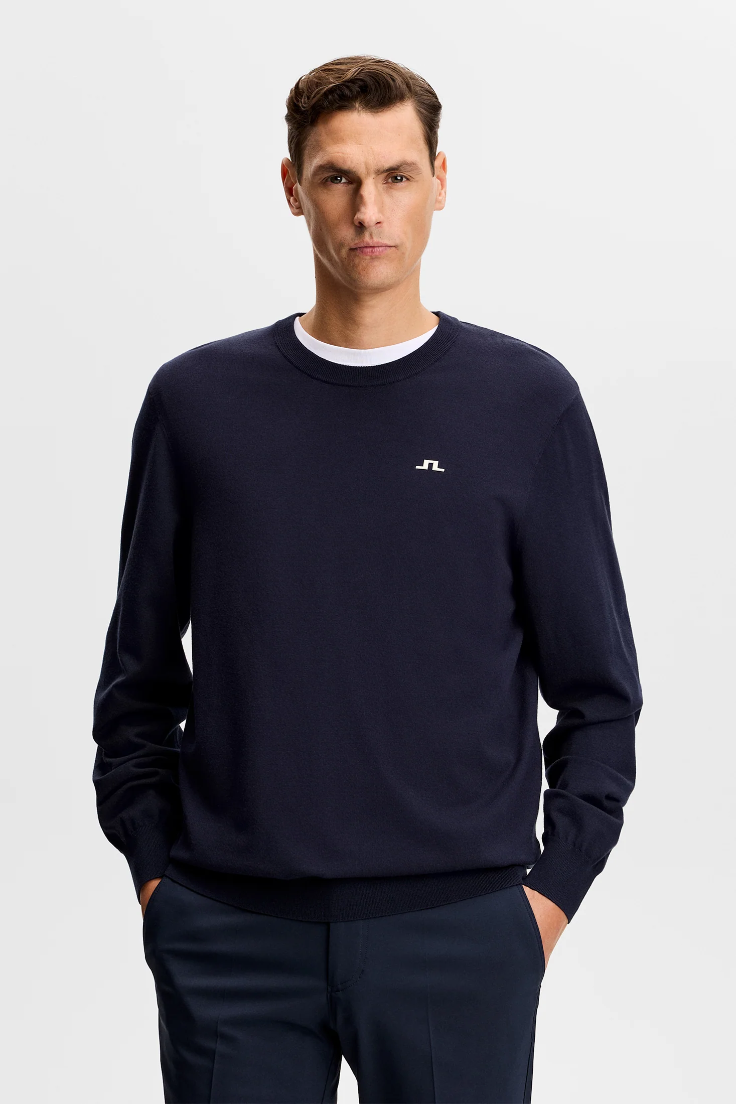 Henry Knitted Sweater / JL Navy - Image 2