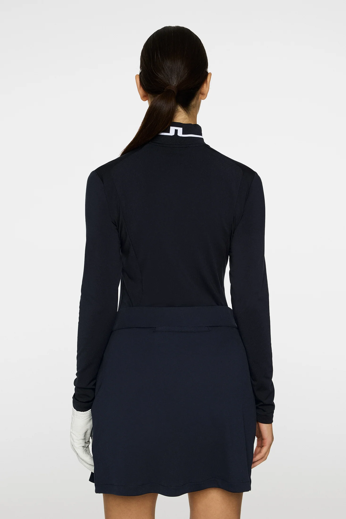 Hertta Long Sleeve Polo / JL Navy - Image 3