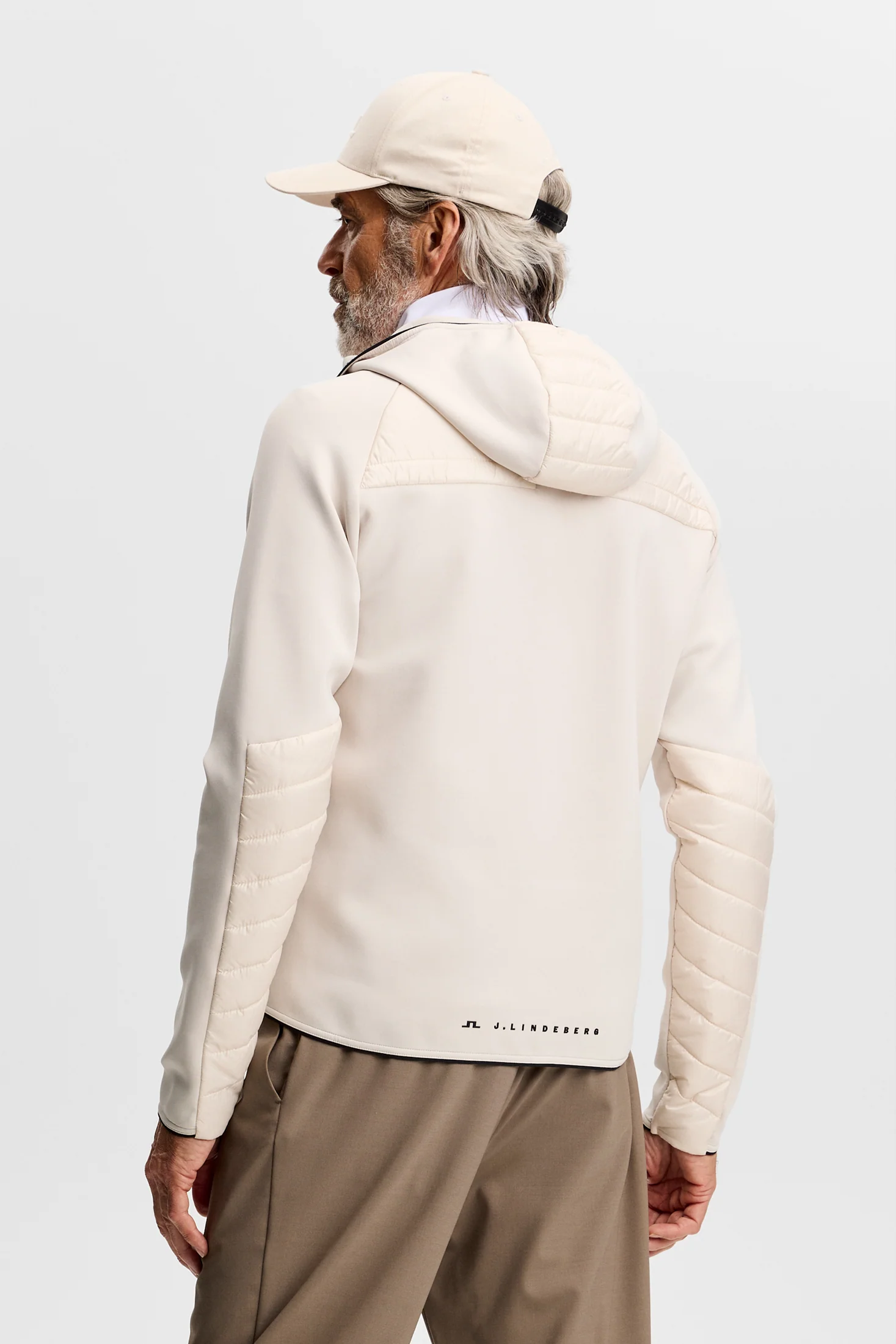 Heyden Quilt Hybrid Hood / Moonbeam - Image 4