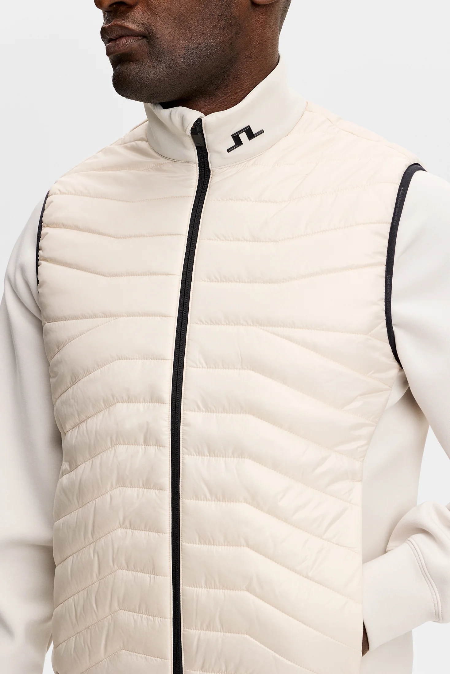 Heyden Quilt Hybrid Vest / Moonbeam - Image 6