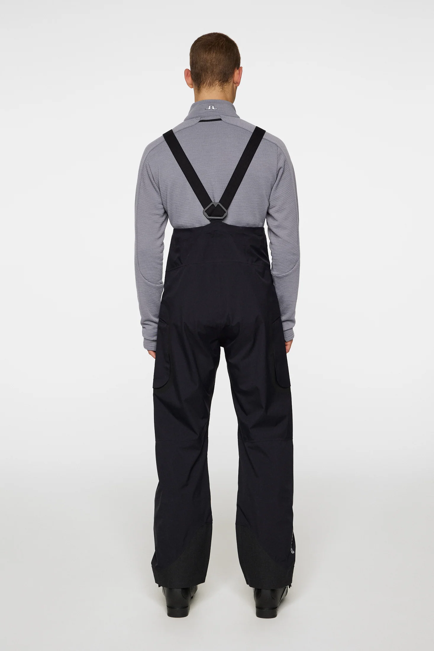 High Grounds Shell Bib Pants / Black - Image 3