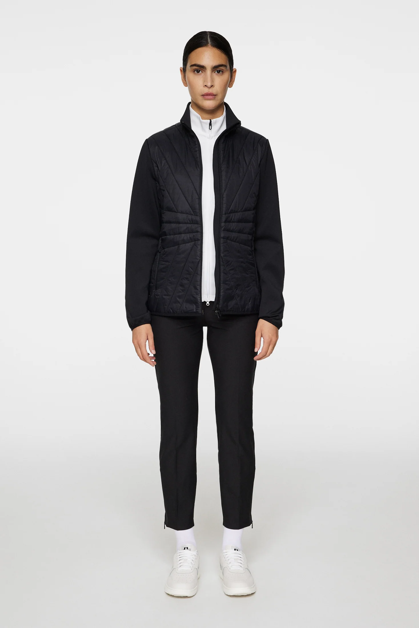 Holma Quilt Hybrid Jacket / Black - Image 5