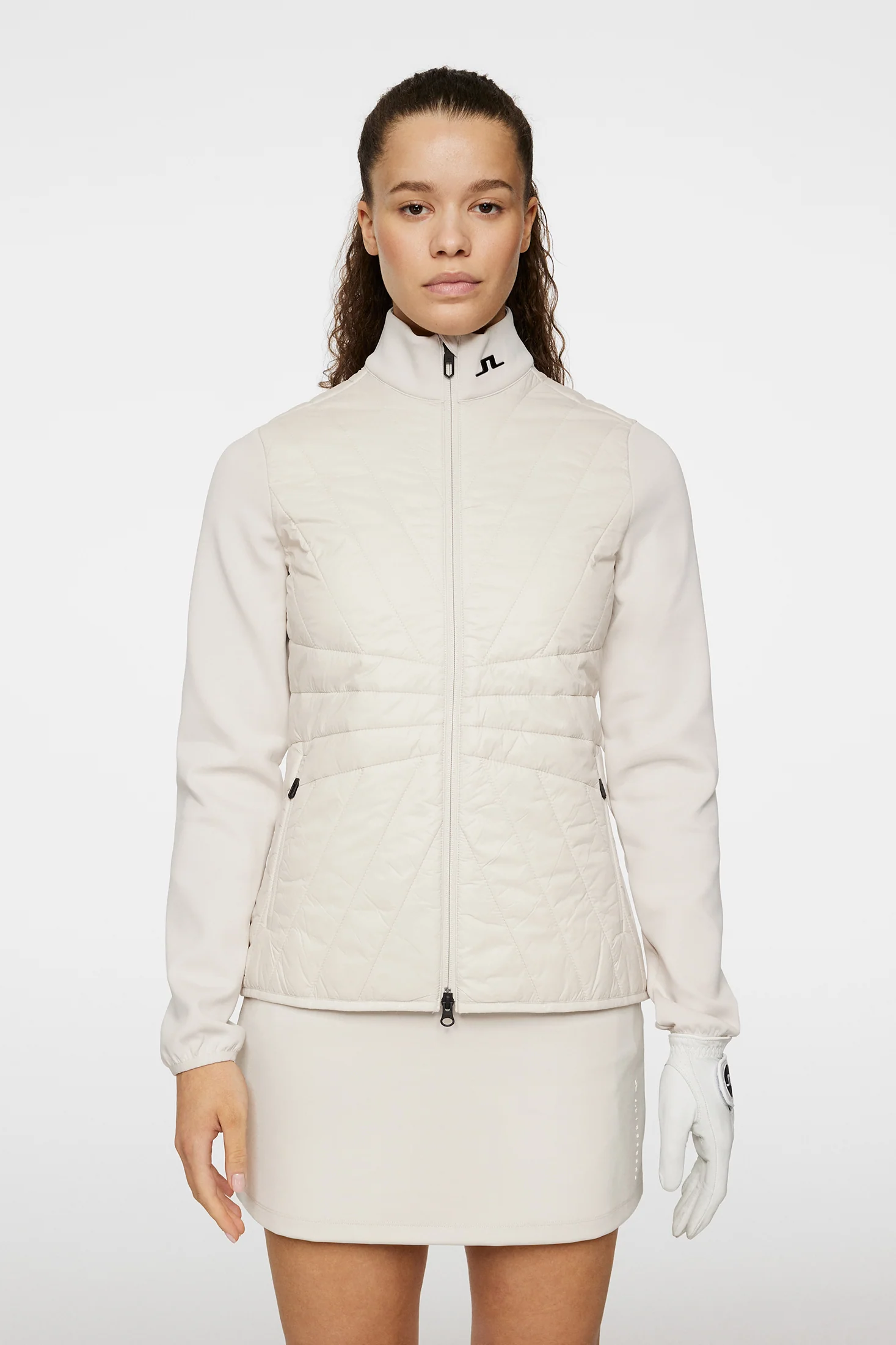 Holma Quilt Hybrid Jacket / Moonbeam - Image 3