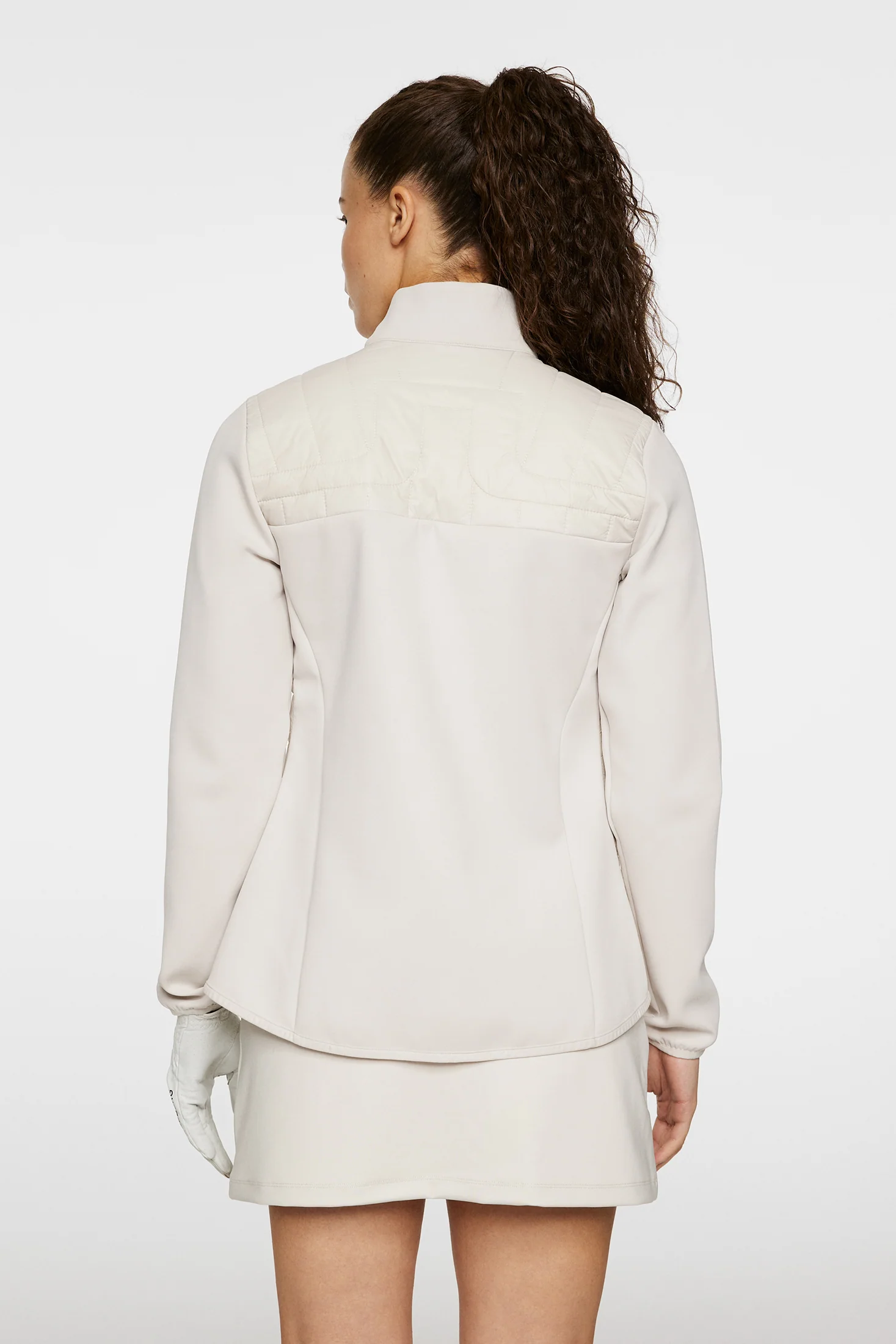 Holma Quilt Hybrid Jacket / Moonbeam - Image 4
