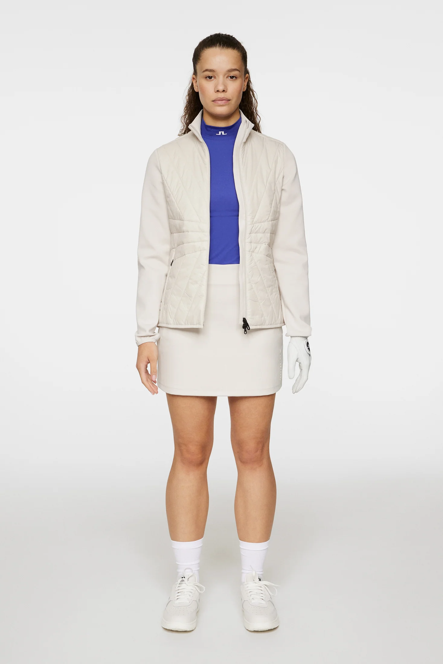Holma Quilt Hybrid Jacket / Moonbeam - Image 5